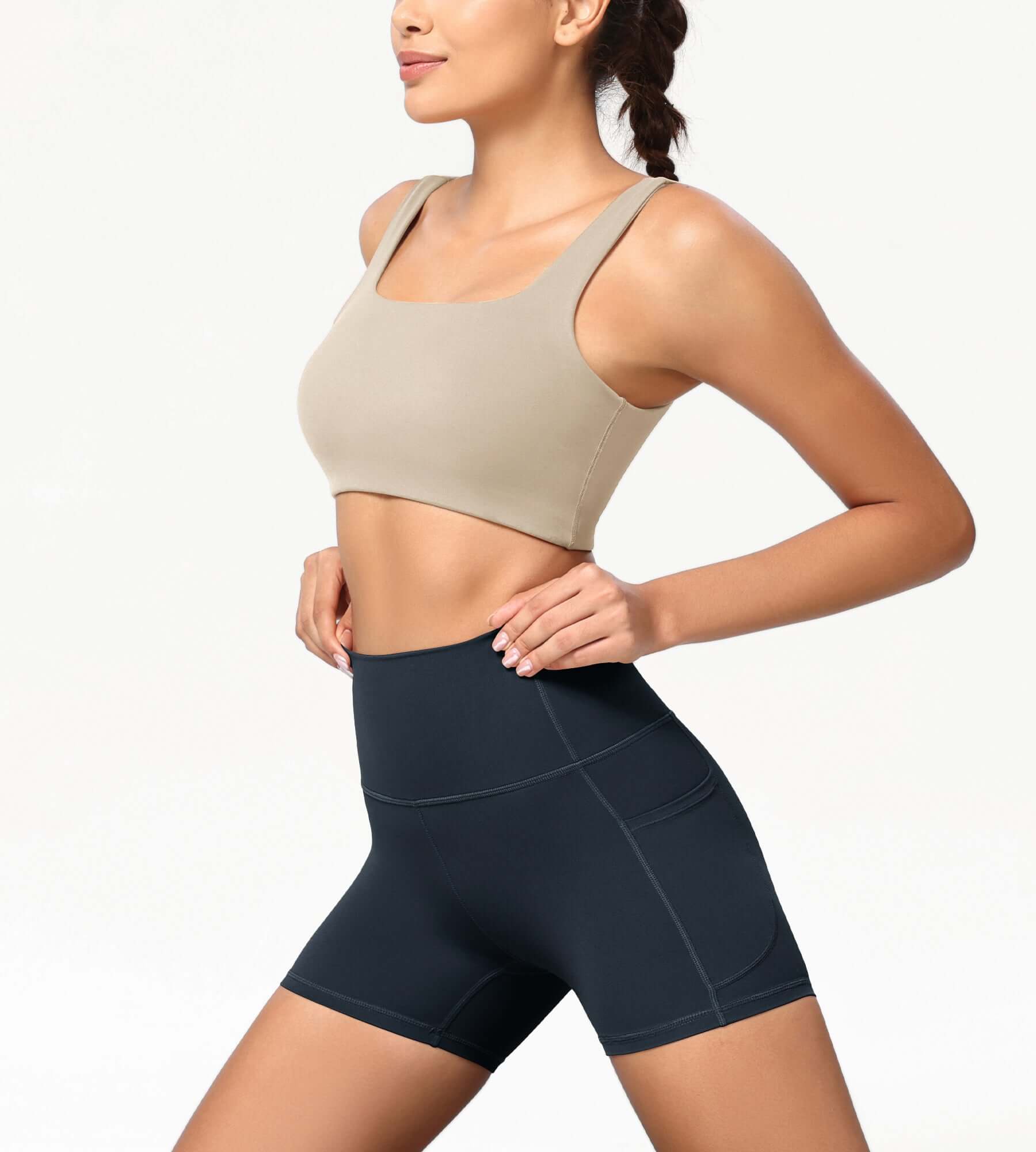 ODCLOUD 4 High Waist Lounge Yoga Shorts - ododos