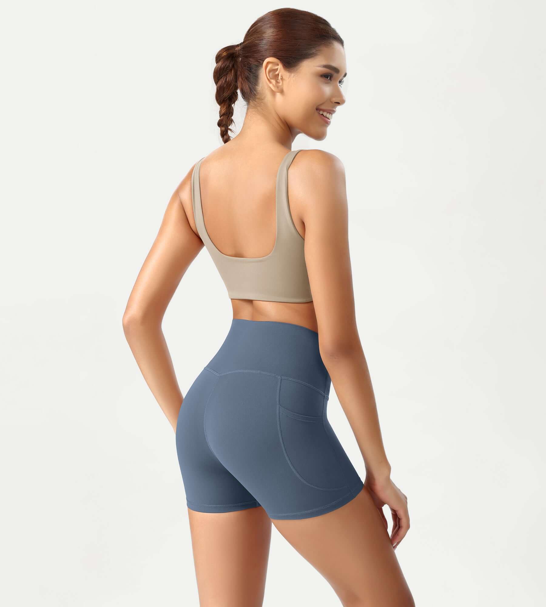 ODCLOUD 4 High Waist Lounge Yoga Shorts - ododos