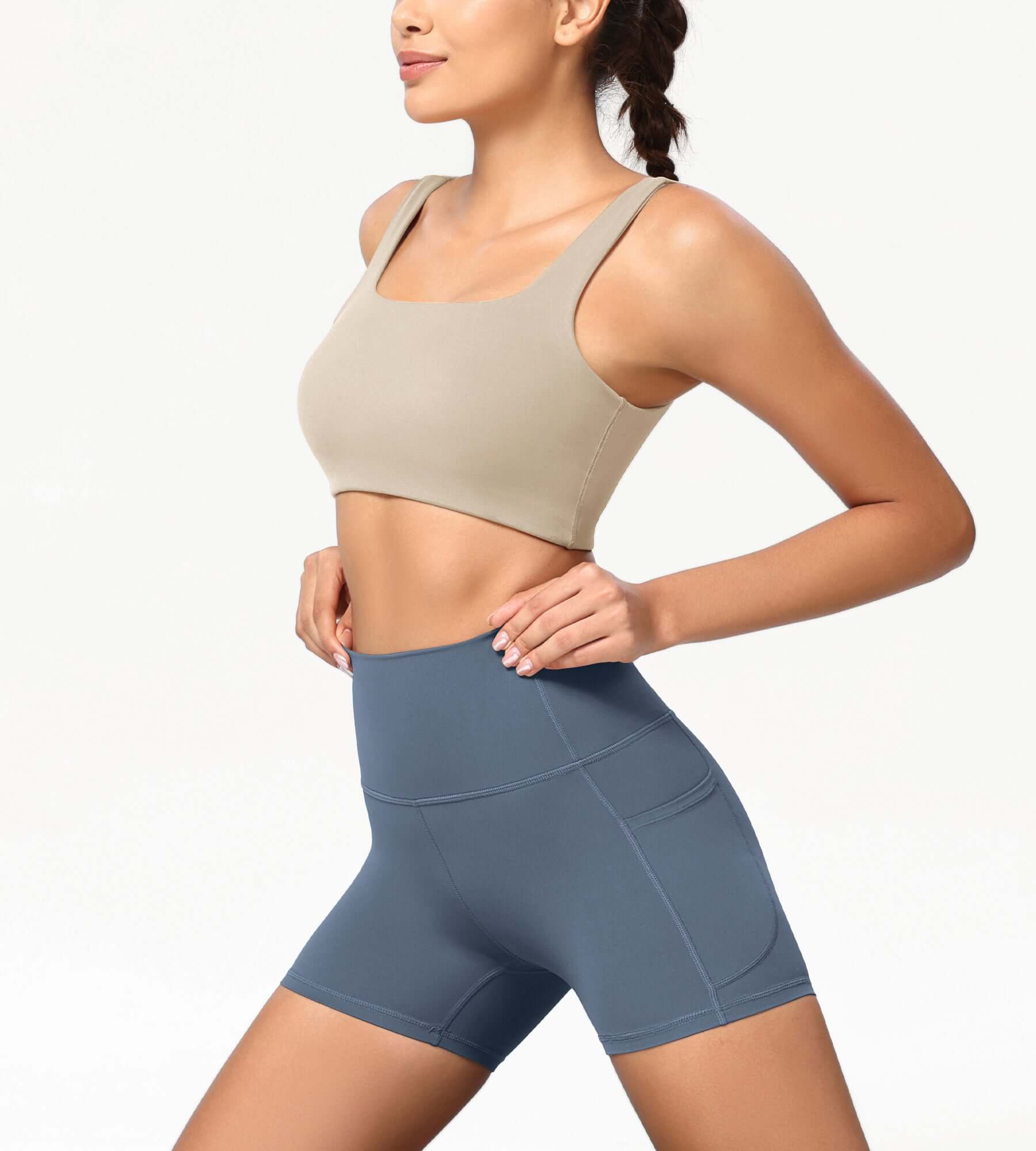 ODCLOUD 4 High Waist Lounge Yoga Shorts - ododos