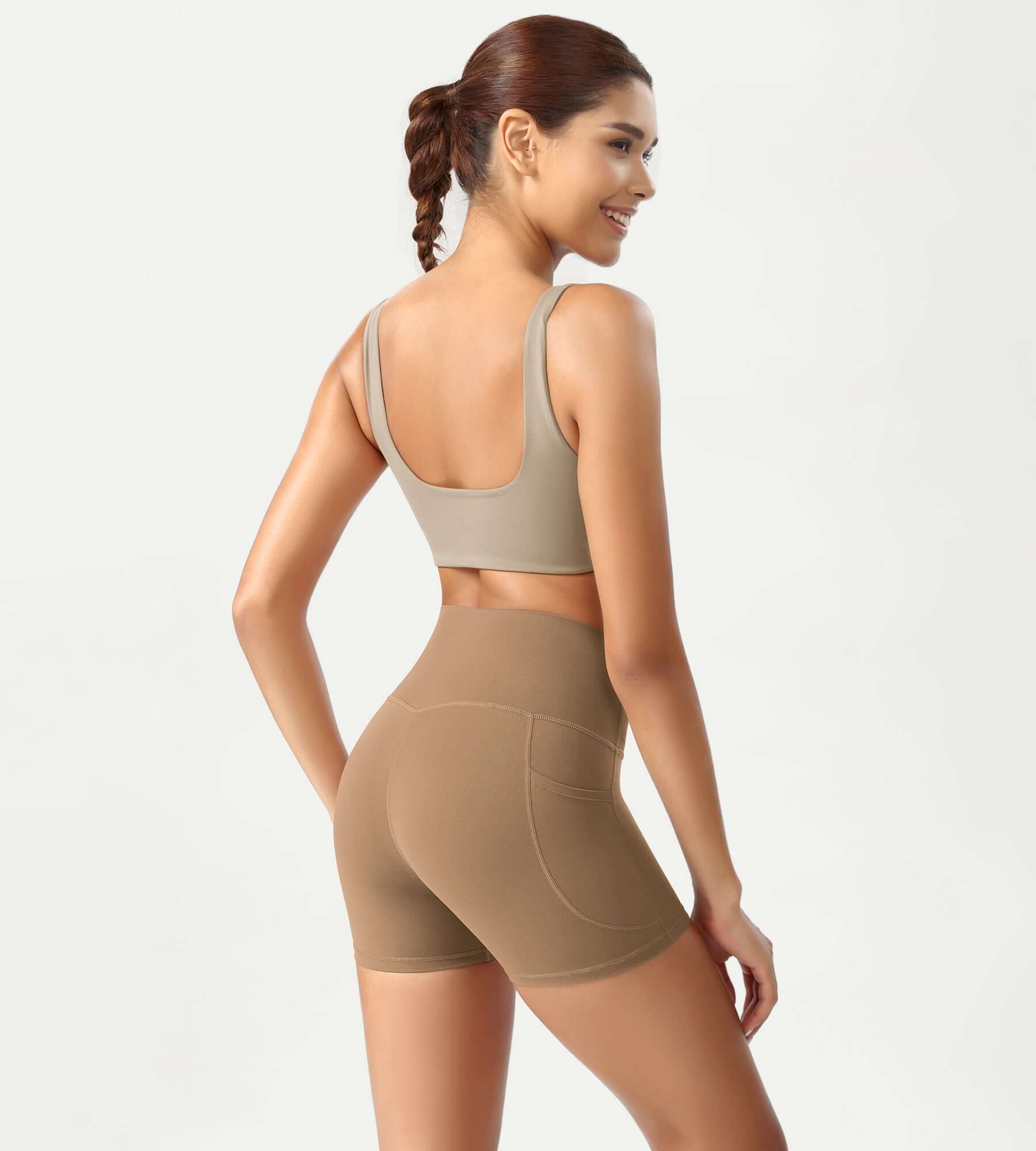 ODCLOUD 4 High Waist Lounge Yoga Shorts - ododos