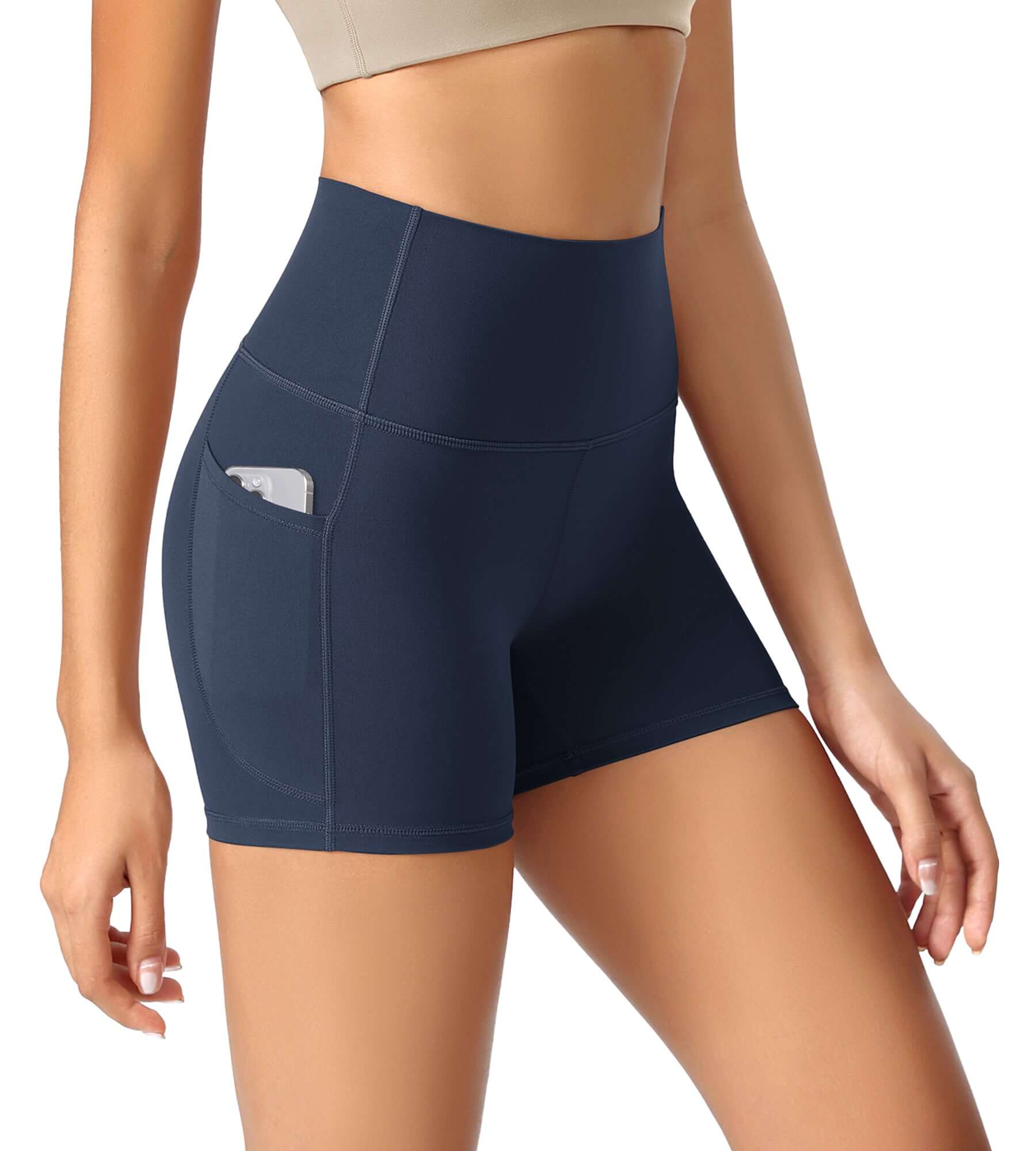 ODCLOUD 4 High Waist Lounge Yoga Shorts - ododos