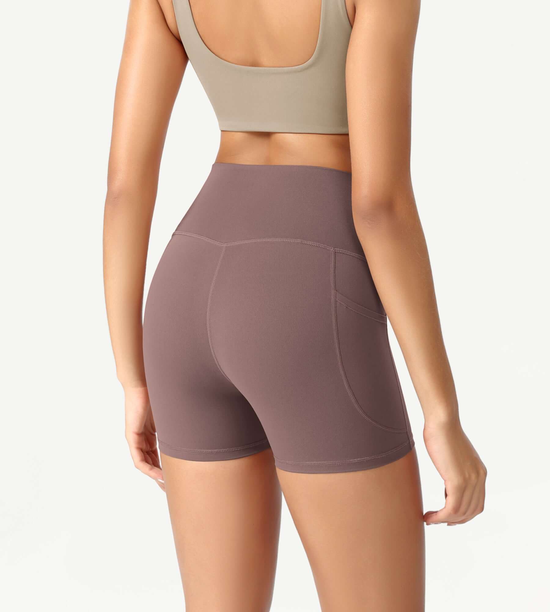 ODCLOUD 4 High Waist Lounge Yoga Shorts - ododos