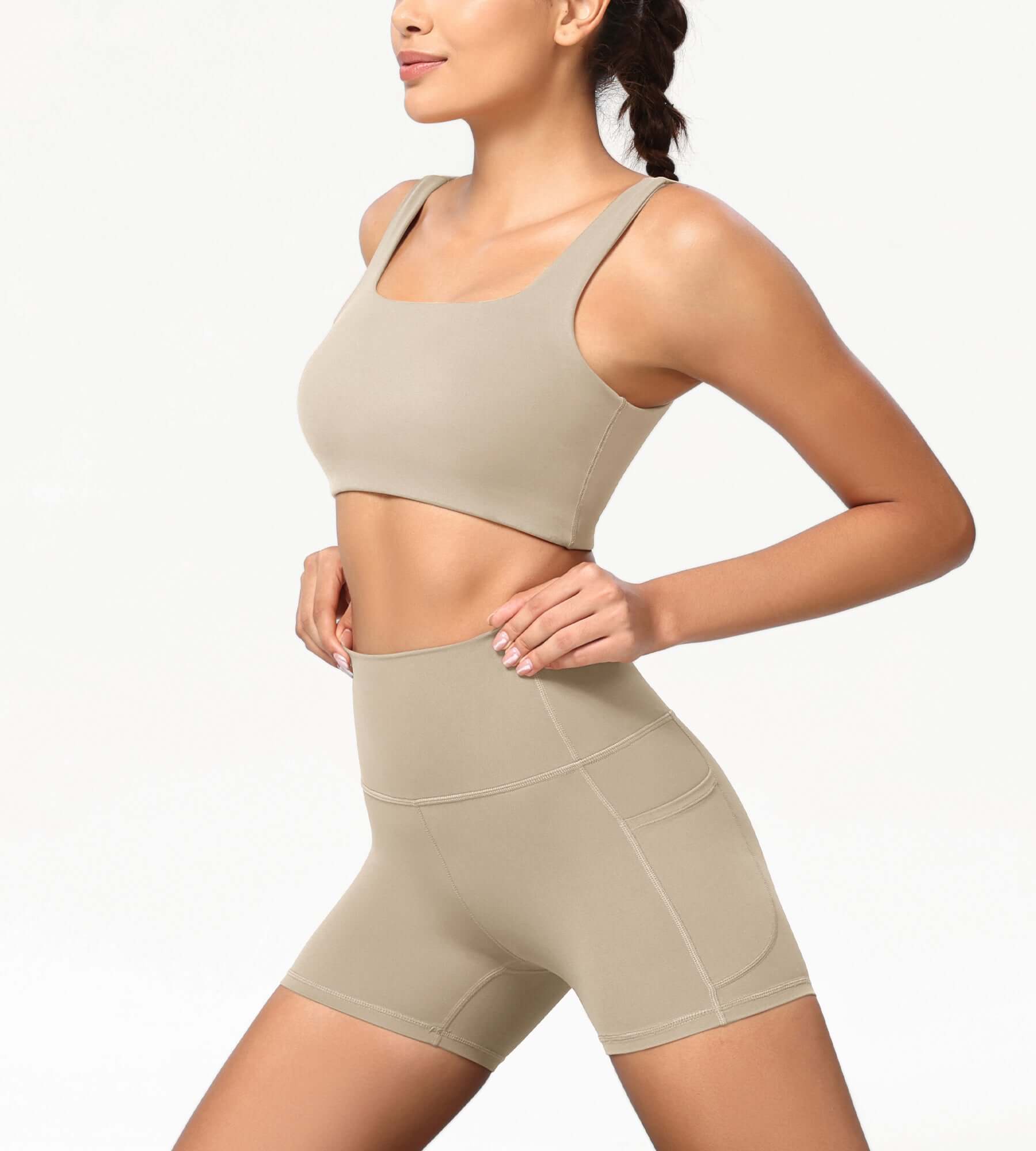 ODCLOUD 4 High Waist Lounge Yoga Shorts - ododos