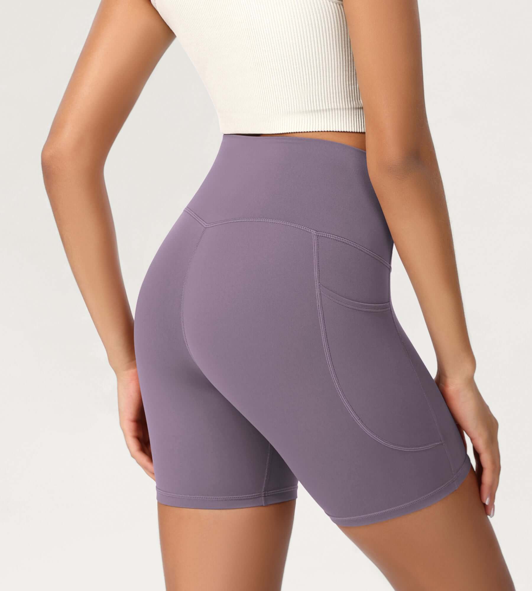 ODCLOUD 6 High Waist Lounge Yoga Shorts - ododos