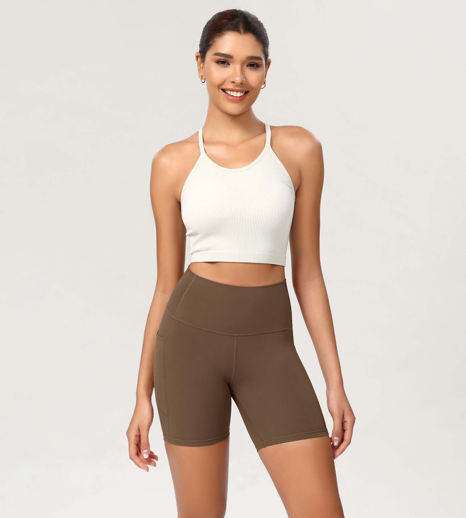 ODCLOUD 6 High Waist Lounge Yoga Shorts - ododos