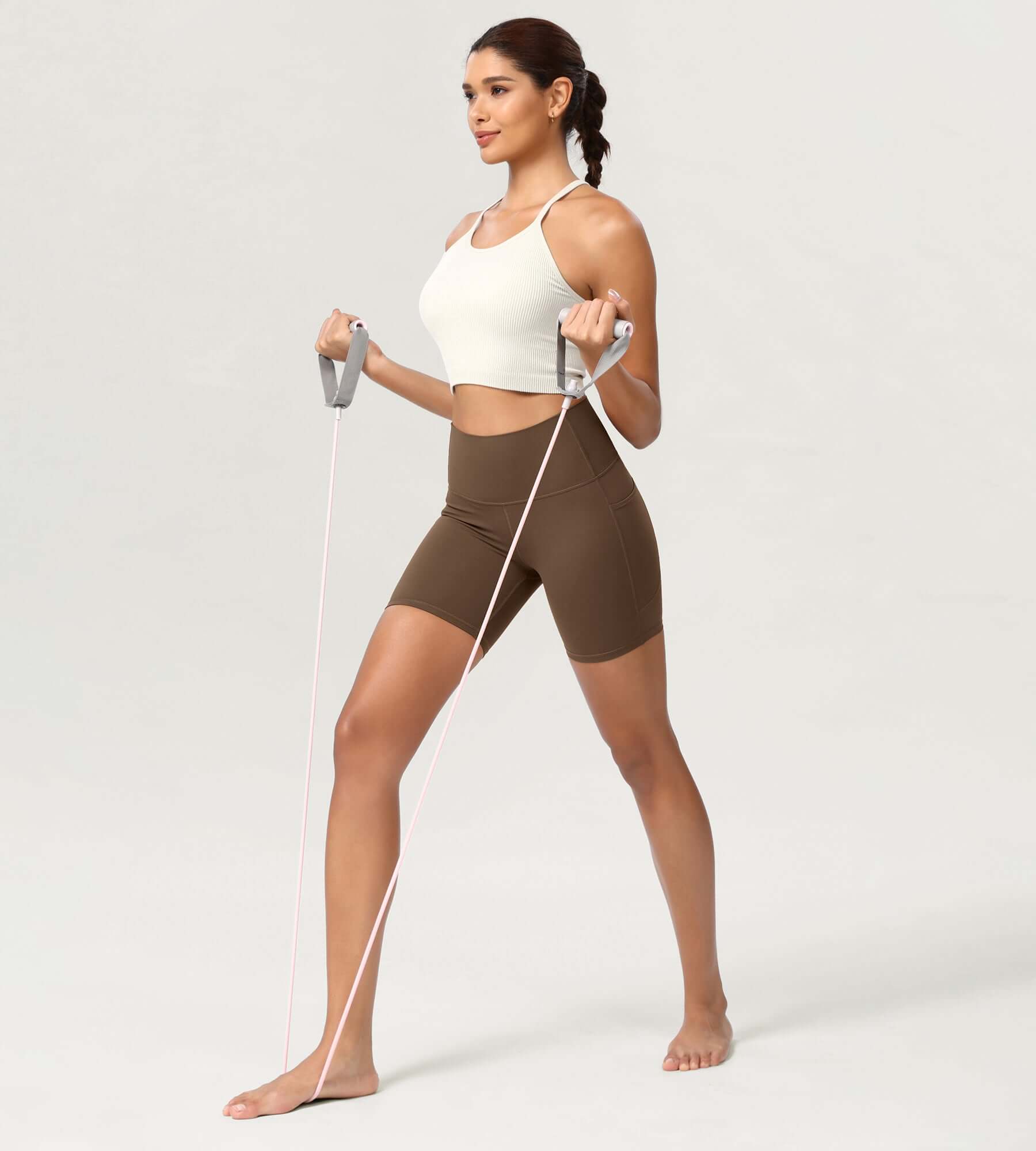 ODCLOUD 6 High Waist Lounge Yoga Shorts - ododos