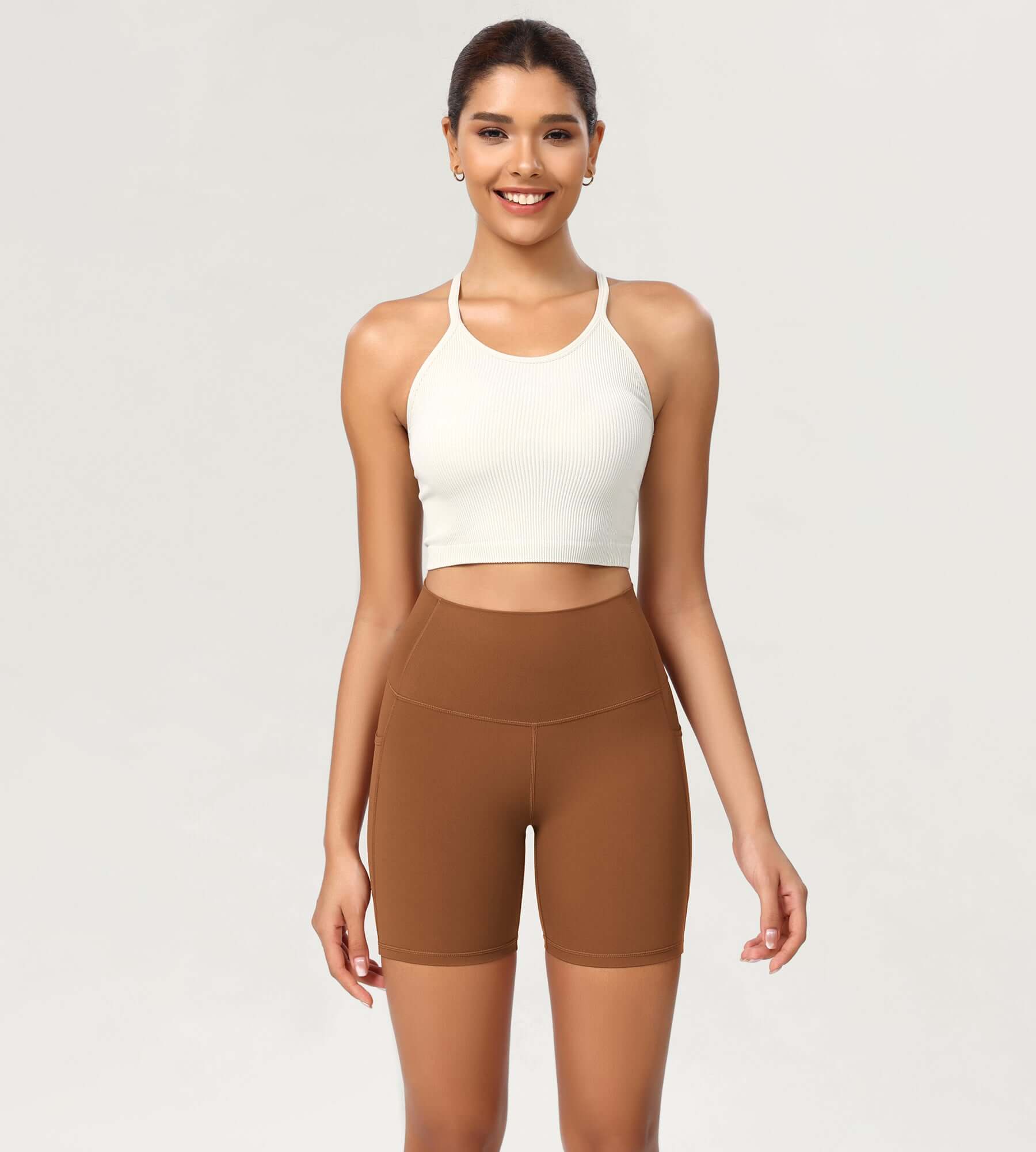 ODCLOUD 6 High Waist Lounge Yoga Shorts - ododos