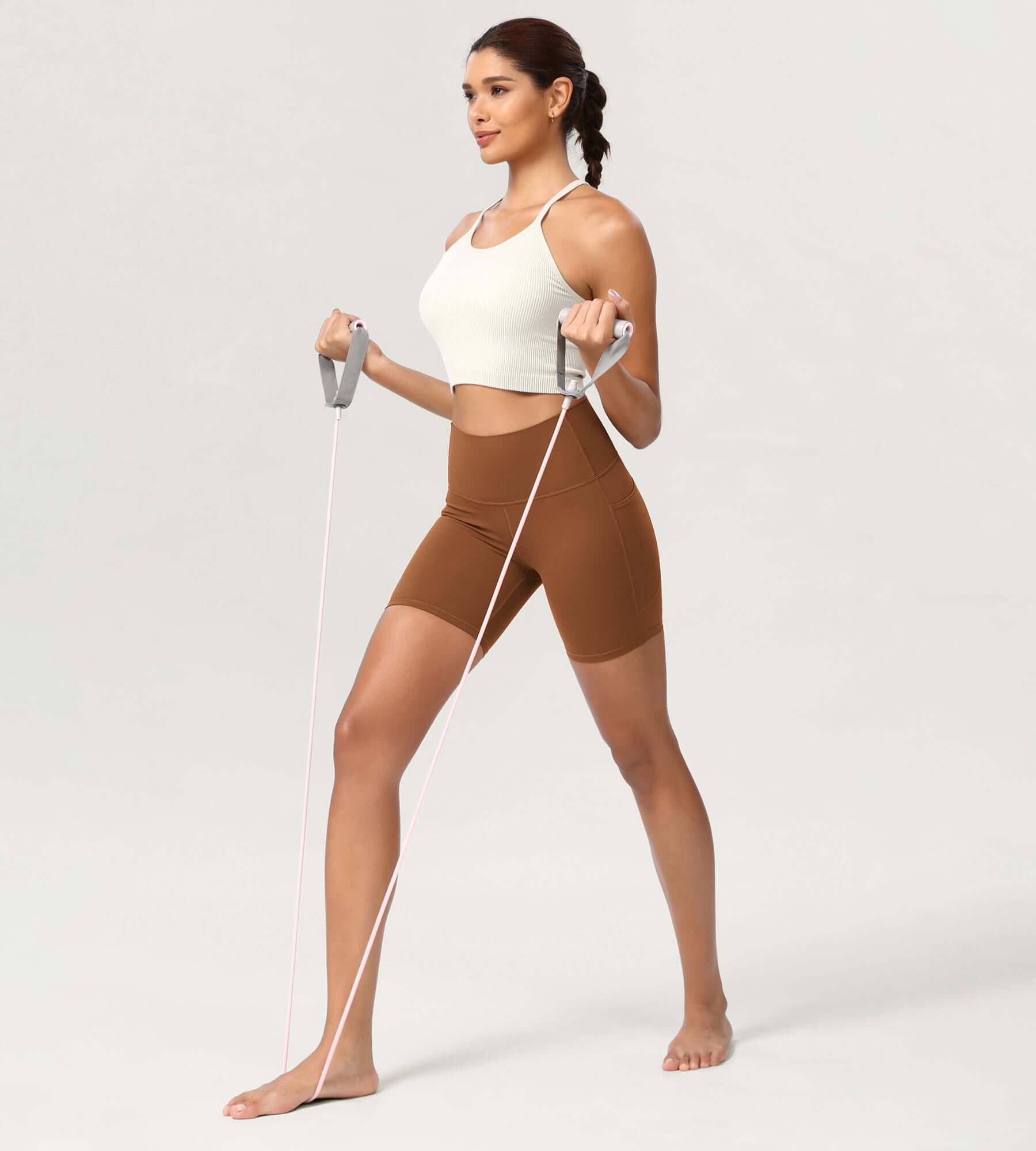 ODCLOUD 6 High Waist Lounge Yoga Shorts - ododos