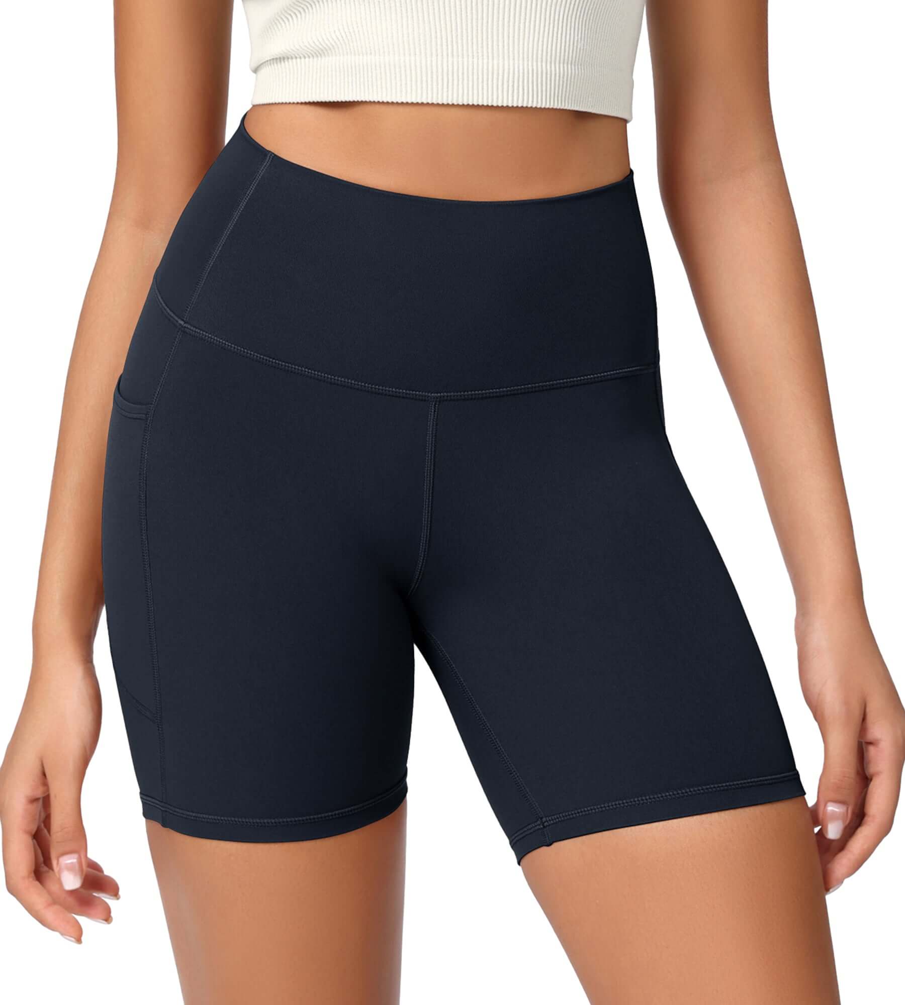 ODCLOUD 6 High Waist Lounge Yoga Shorts - ododos