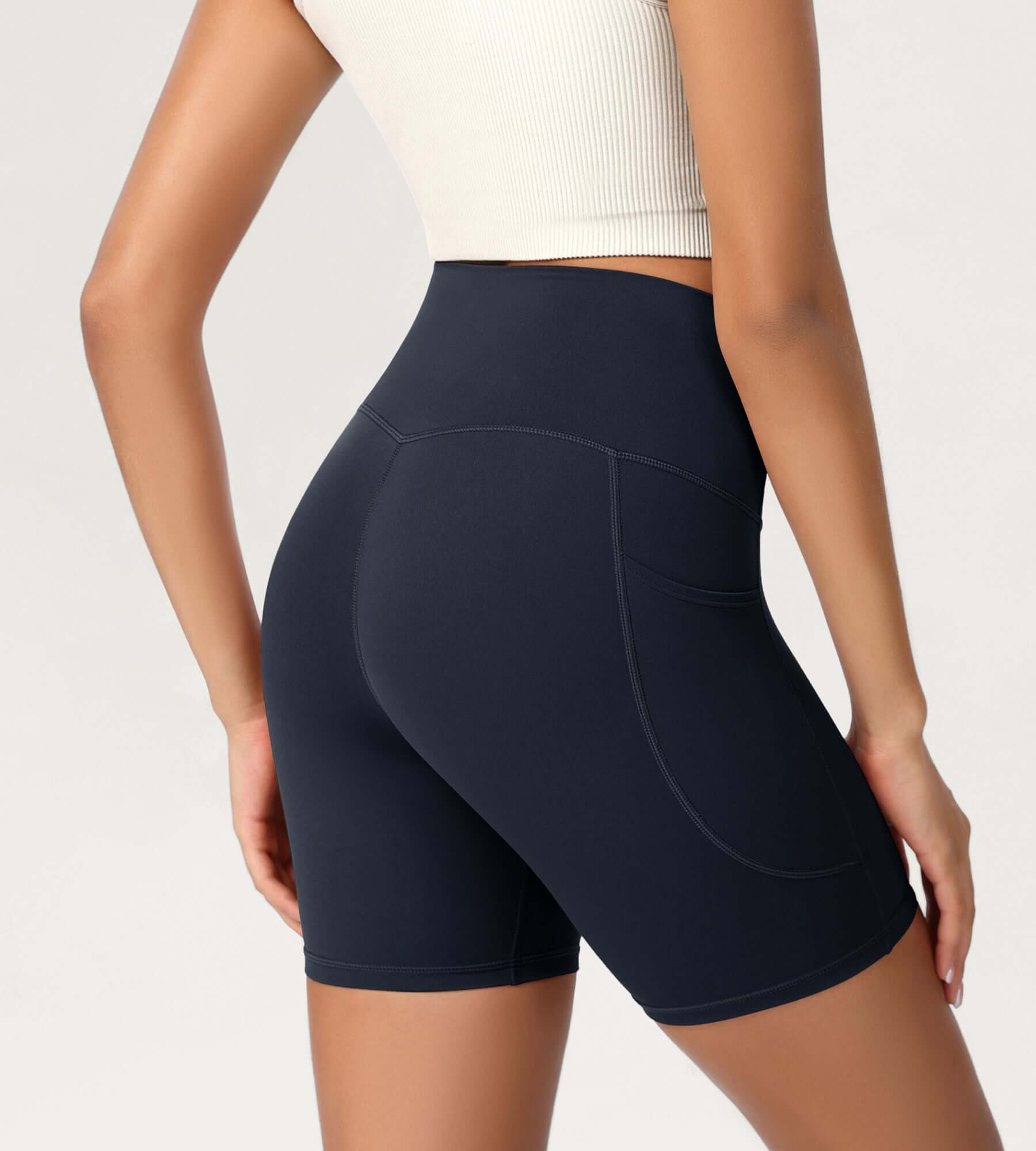 ODCLOUD 6 High Waist Lounge Yoga Shorts - ododos