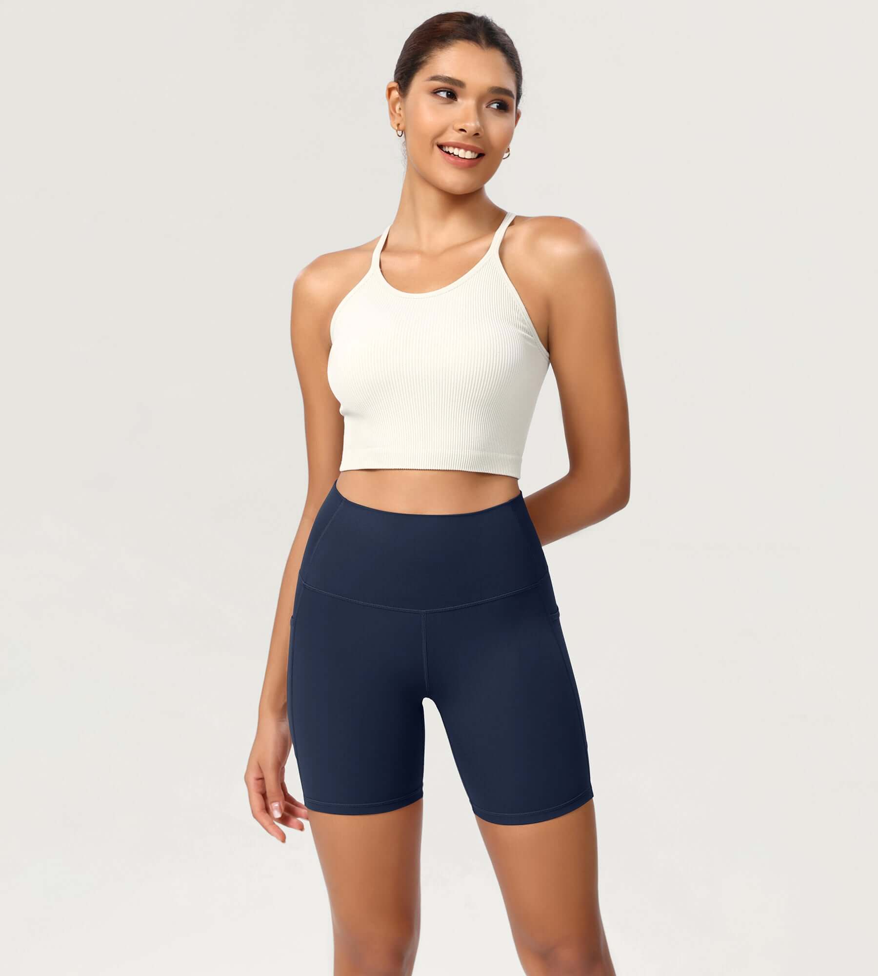 ODCLOUD 6 High Waist Lounge Yoga Shorts - ododos