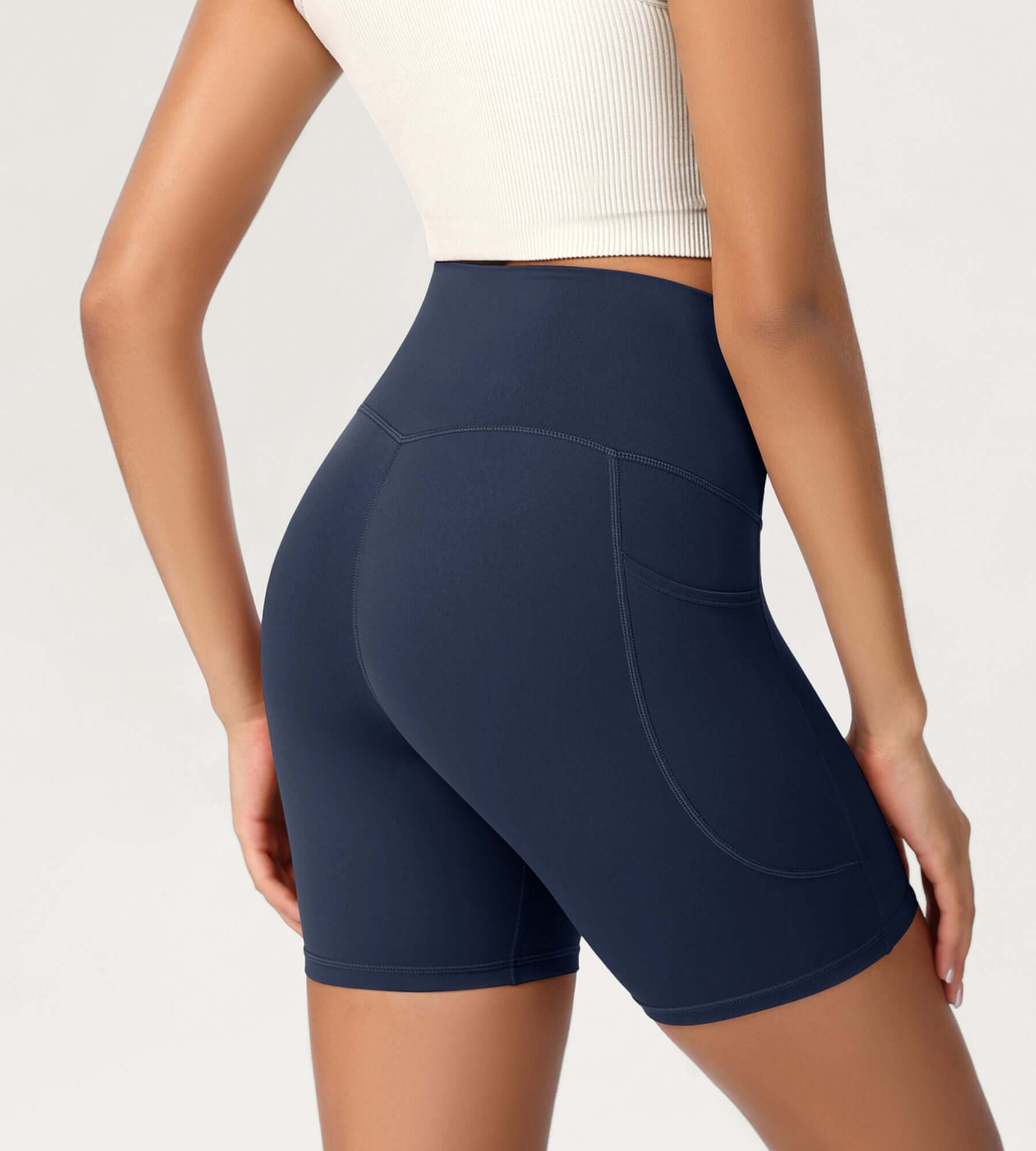 ODCLOUD 6 High Waist Lounge Yoga Shorts - ododos