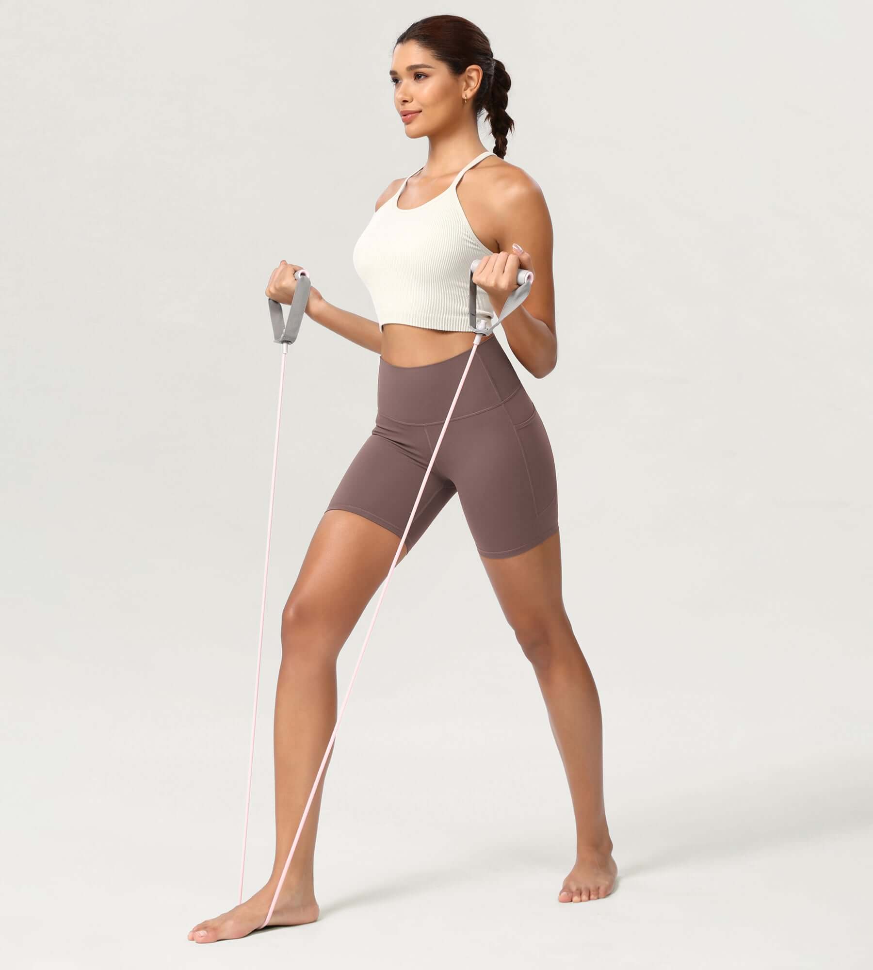 ODCLOUD 6 High Waist Lounge Yoga Shorts - ododos