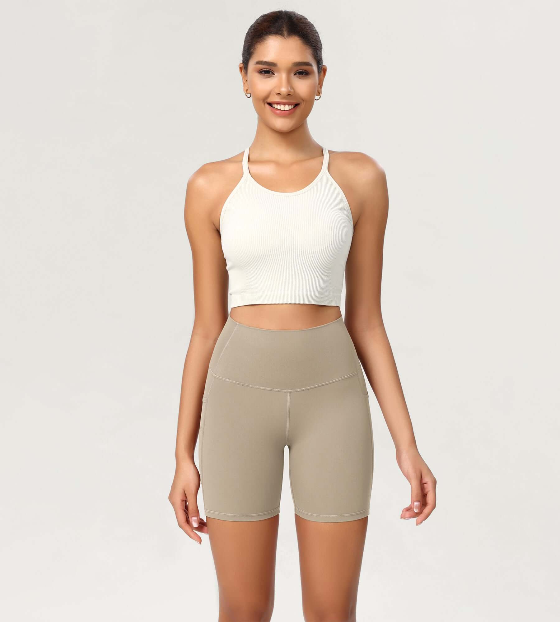 ODCLOUD 6 High Waist Lounge Yoga Shorts - ododos