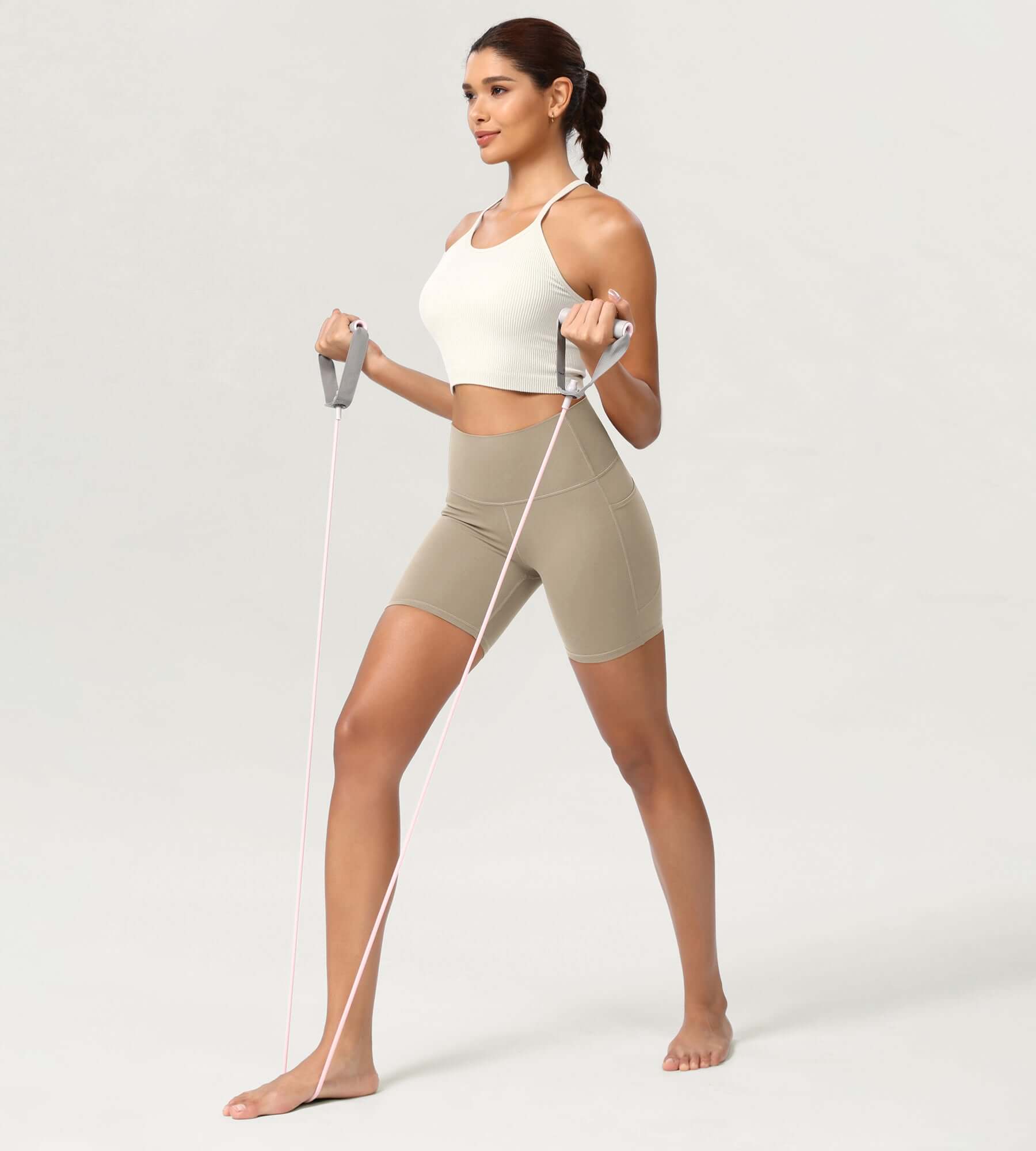 ODCLOUD 6 High Waist Lounge Yoga Shorts - ododos