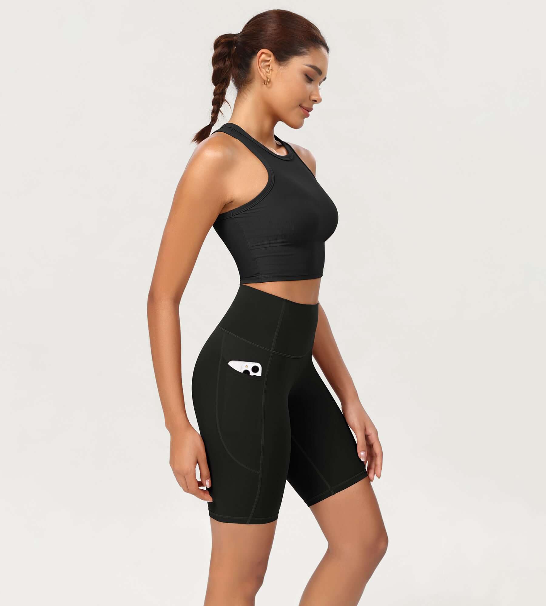 ODCLOUD 8 High Waist Lounge Yoga Shorts - ododos