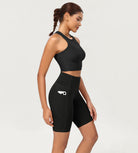 ODCLOUD 8" High Waist Lounge Yoga Shorts - ododos