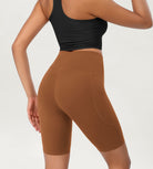 ODCLOUD 8" High Waist Lounge Yoga Shorts - ododos