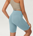 ODCLOUD 8" High Waist Lounge Yoga Shorts - ododos