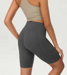 ODCLOUD 8" High Waist Lounge Yoga Shorts - ododos