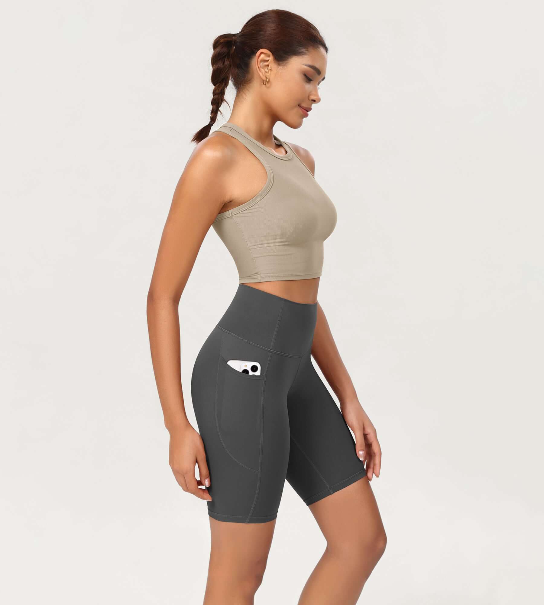 ODCLOUD 8 High Waist Lounge Yoga Shorts - ododos