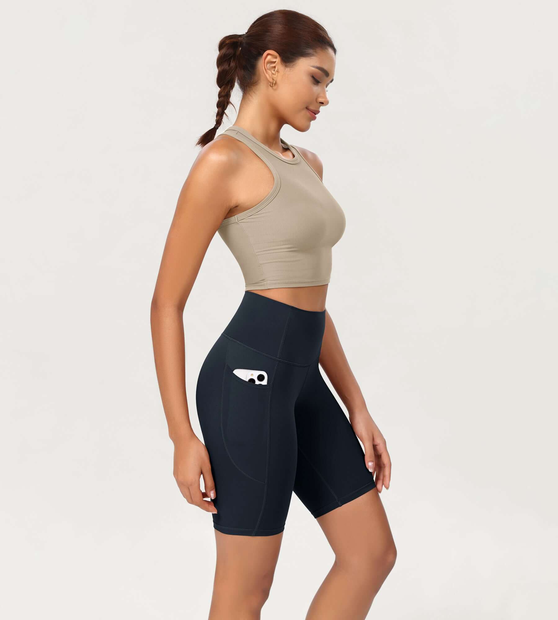 ODCLOUD 8 High Waist Lounge Yoga Shorts - ododos
