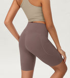 ODCLOUD 8" High Waist Lounge Yoga Shorts - ododos