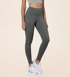 28" High Waisted Yoga Leggings with Pockets - ododos