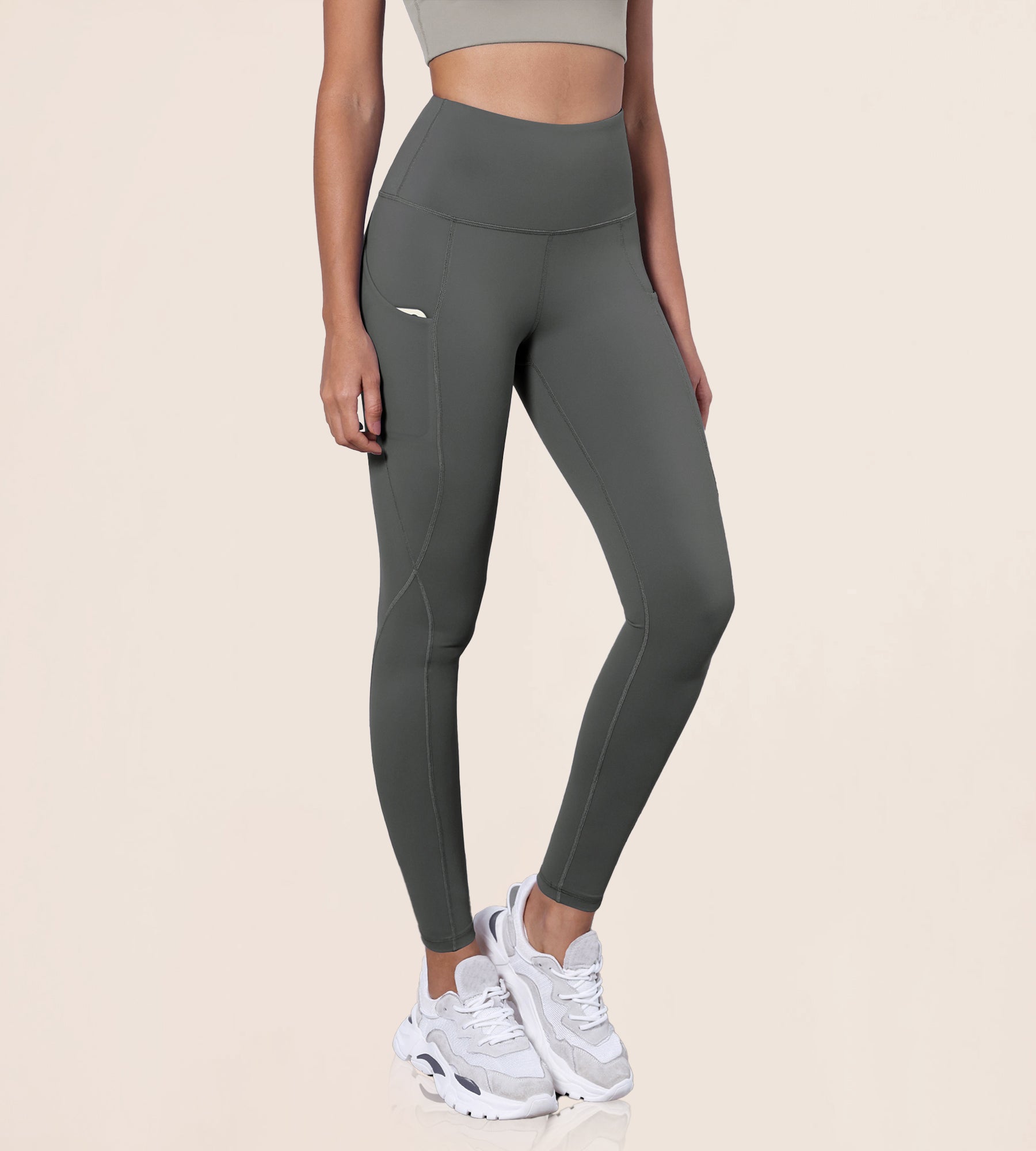 ODODOS High Waisted Yoga Leggings with Pockets ododos