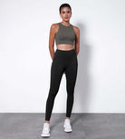 25” High Waisted Tummy Control Through Athletic Yoga Leggings with Pockets - ododos