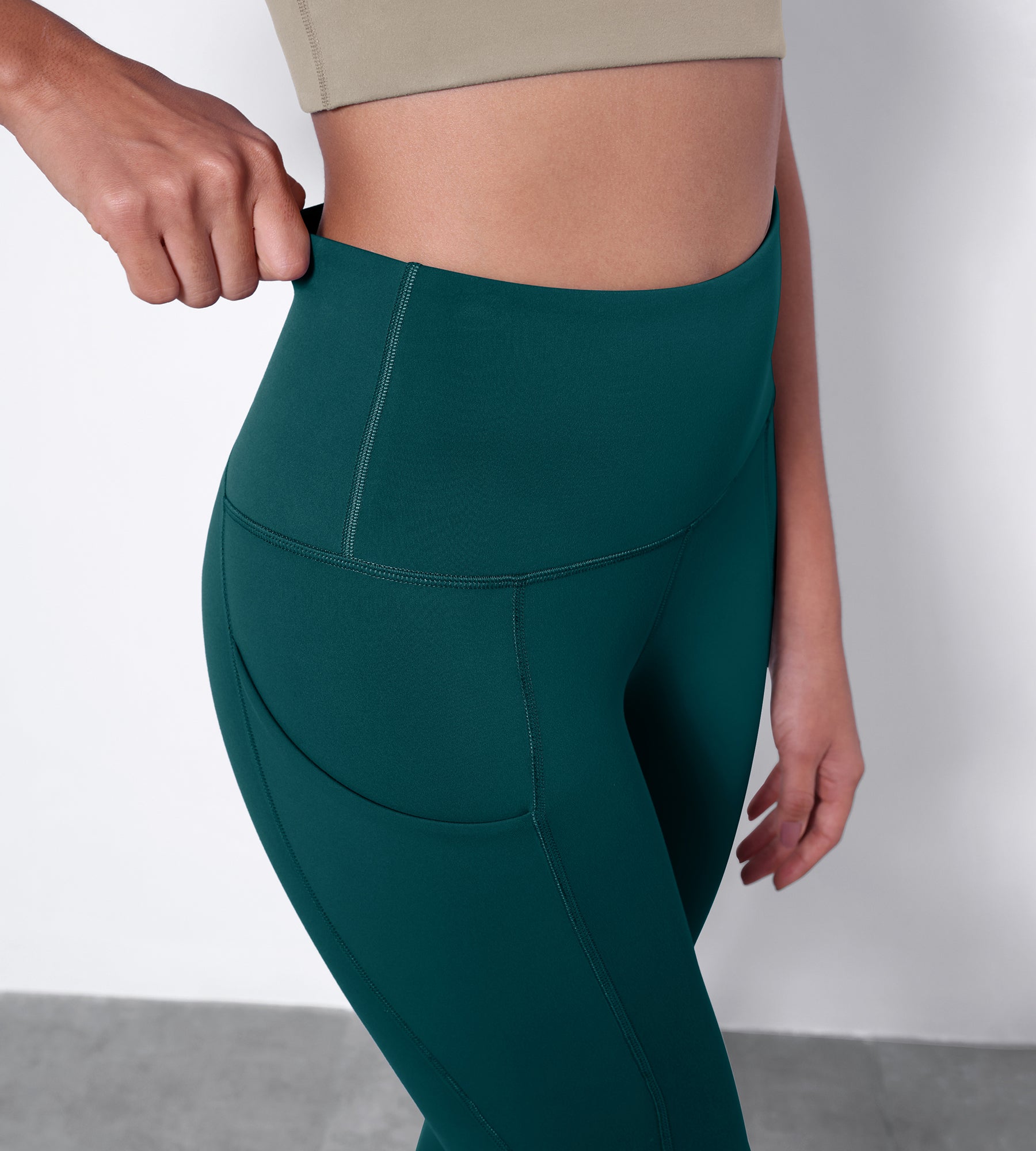 Ododos high waist out pocket yoga pants best sale