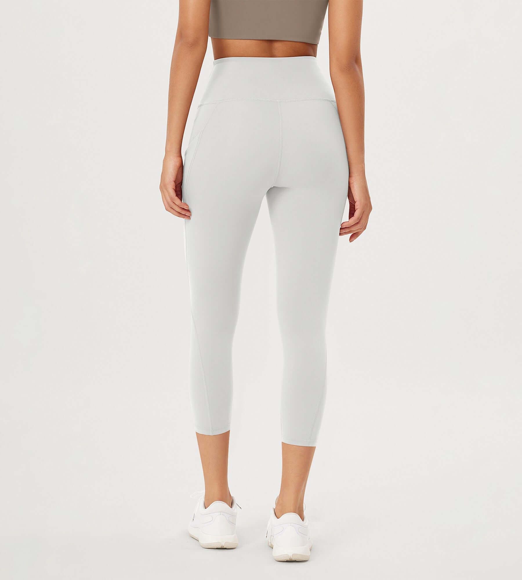 23” High Waisted Tummy Control Through Athletic Yoga Leggings with Pockets - ododos