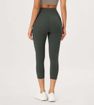 23” High Waisted Tummy Control Through Athletic Yoga Leggings with Pockets - ododos