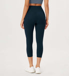 23” High Waisted Tummy Control Through Athletic Yoga Leggings with Pockets - ododos