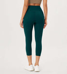 23” High Waisted Tummy Control Through Athletic Yoga Leggings with Pockets - ododos