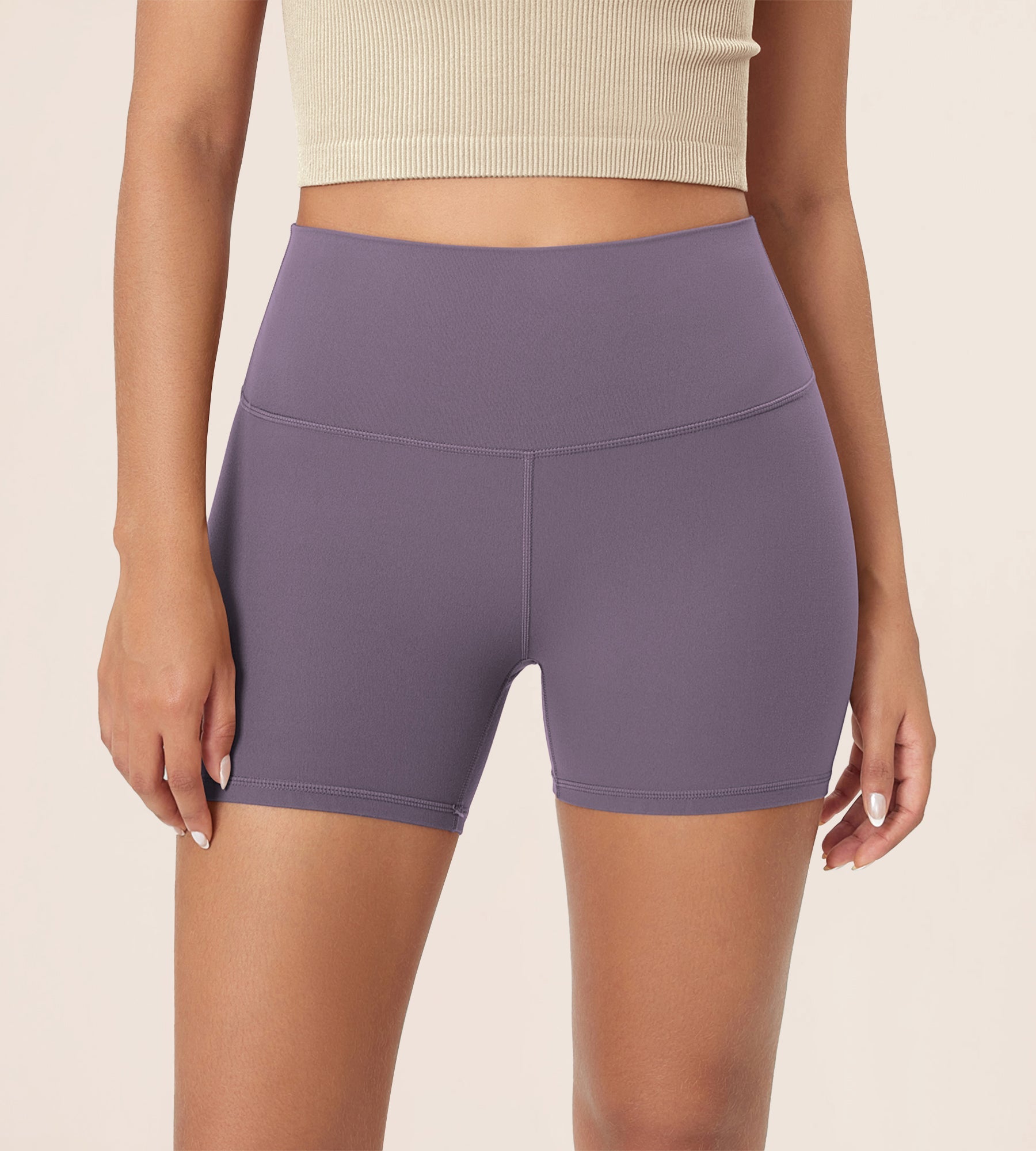 4 ODCLOUD Lounge Yoga High Waist Buttery Soft Biker Shorts - ododos