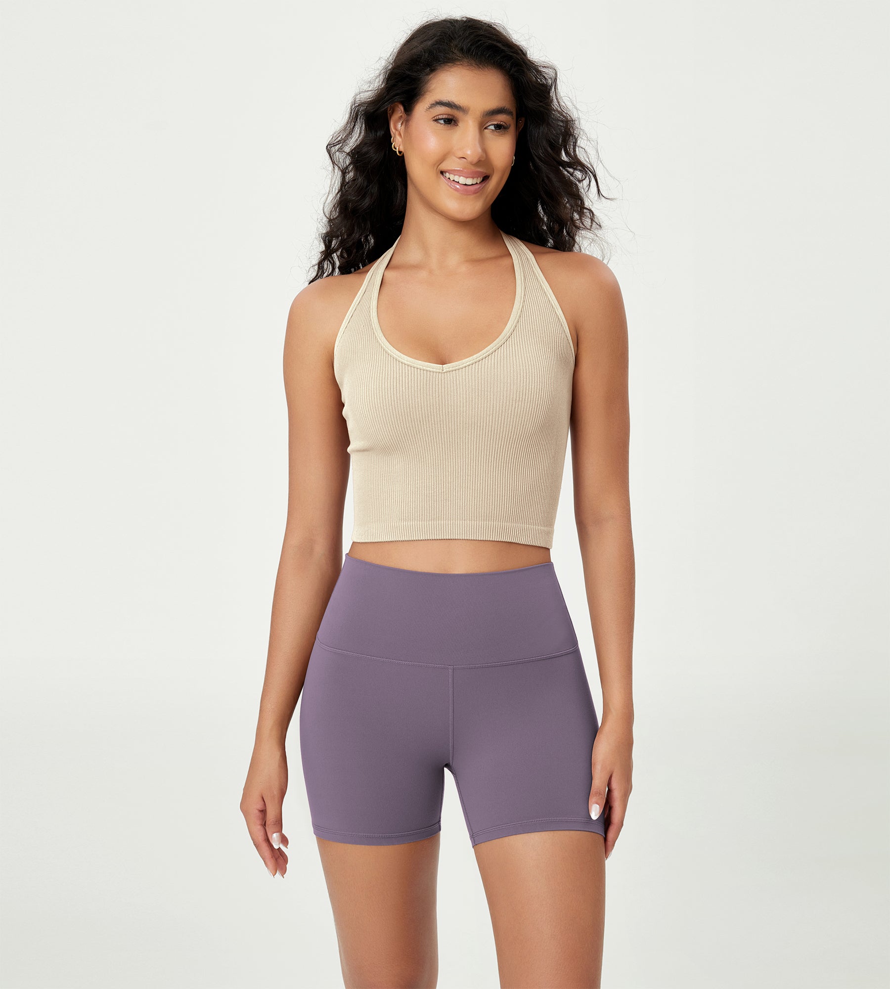 2-Pack 4 ODCLOUD Lounge Yoga High Waist Buttery Soft Biker Shorts - ododos