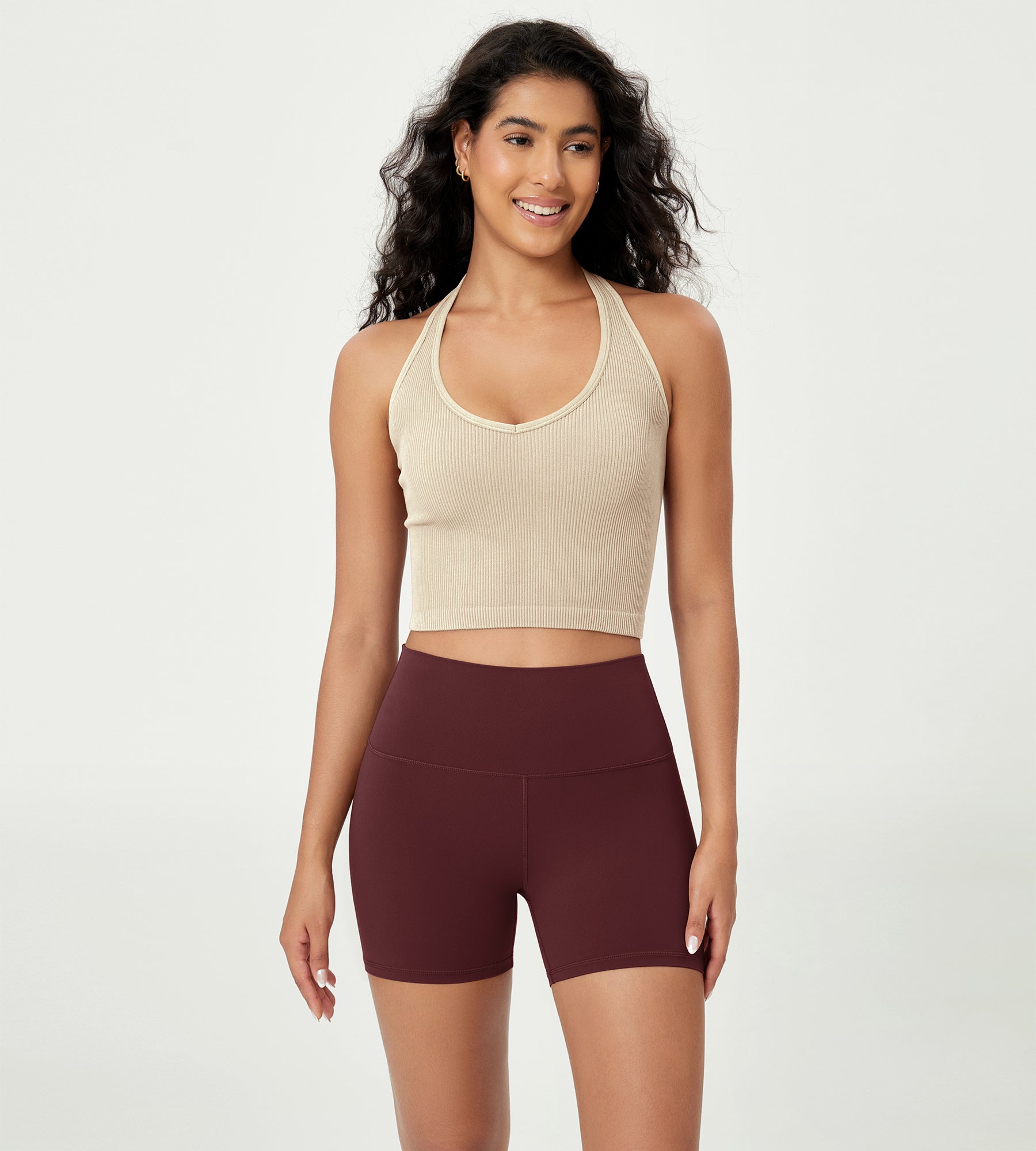 2-Pack 4 ODCLOUD Lounge Yoga High Waist Buttery Soft Biker Shorts - ododos