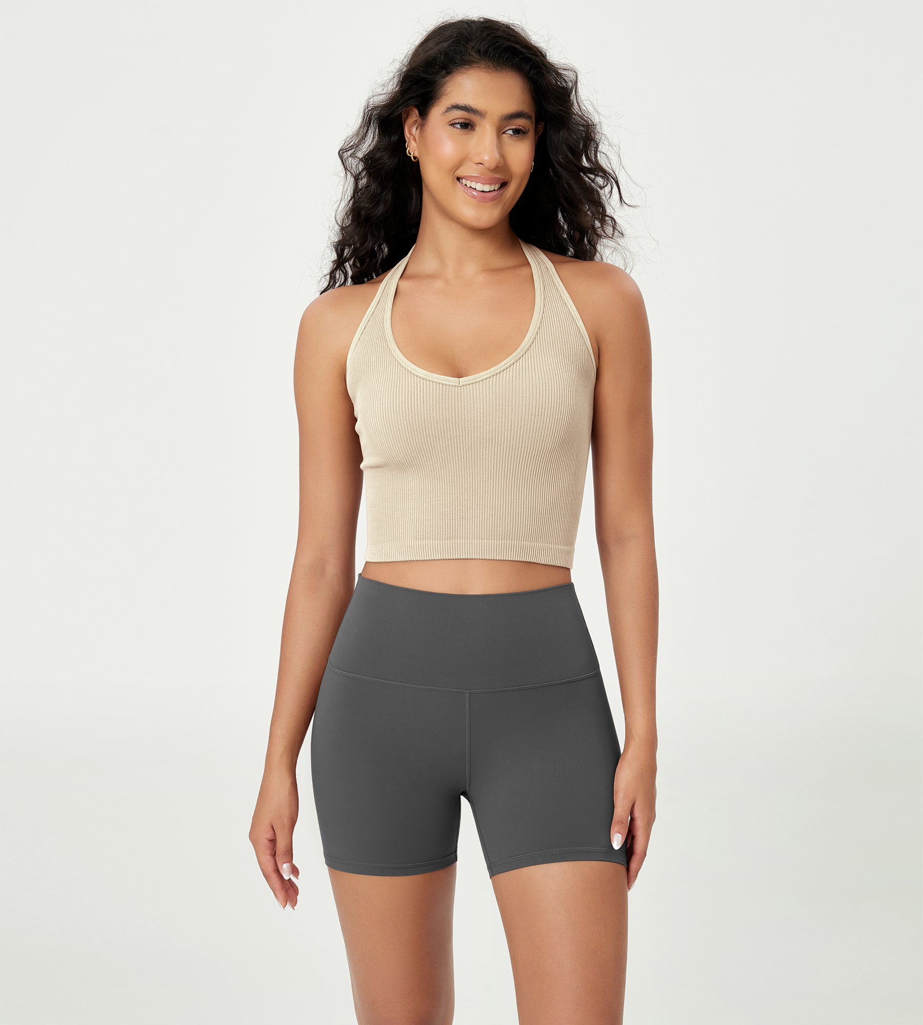 2-Pack 4 ODCLOUD Lounge Yoga High Waist Buttery Soft Biker Shorts - ododos