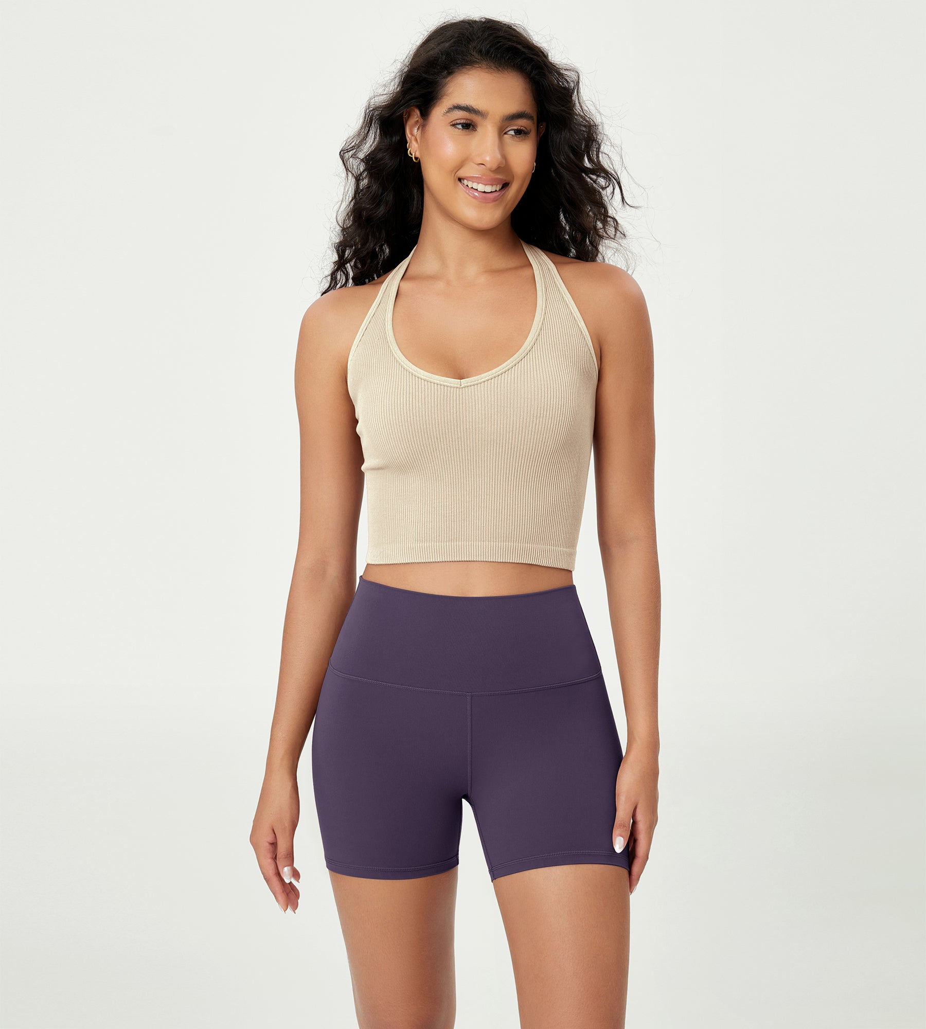 2-Pack 4 ODCLOUD Lounge Yoga High Waist Buttery Soft Biker Shorts - ododos