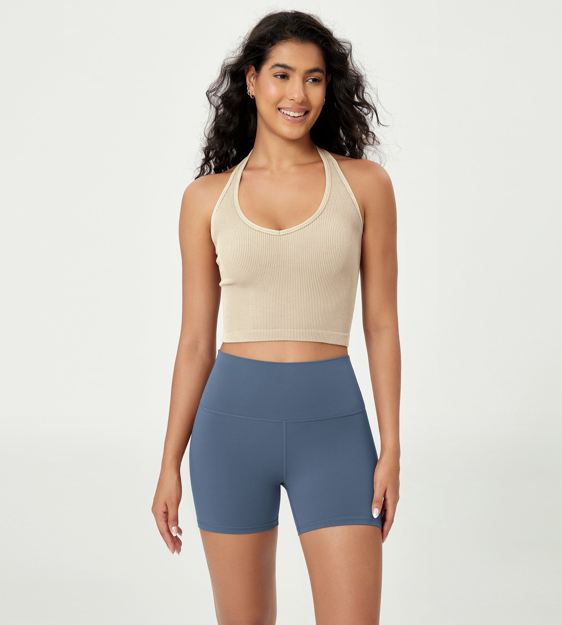 2-Pack 4 ODCLOUD Lounge Yoga High Waist Buttery Soft Biker Shorts - ododos