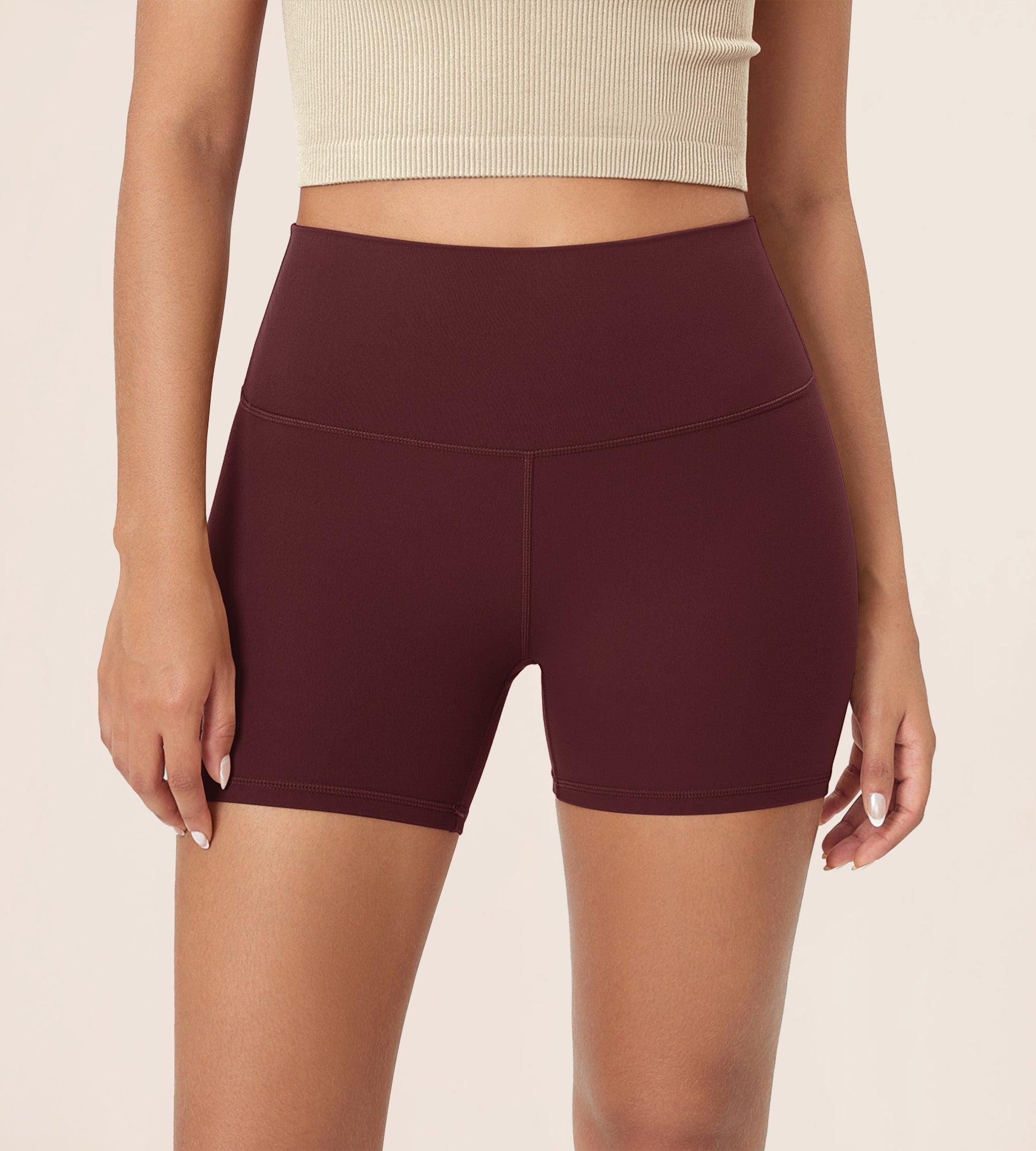 4 ODCLOUD Lounge Yoga High Waist Buttery Soft Biker Shorts - ododos