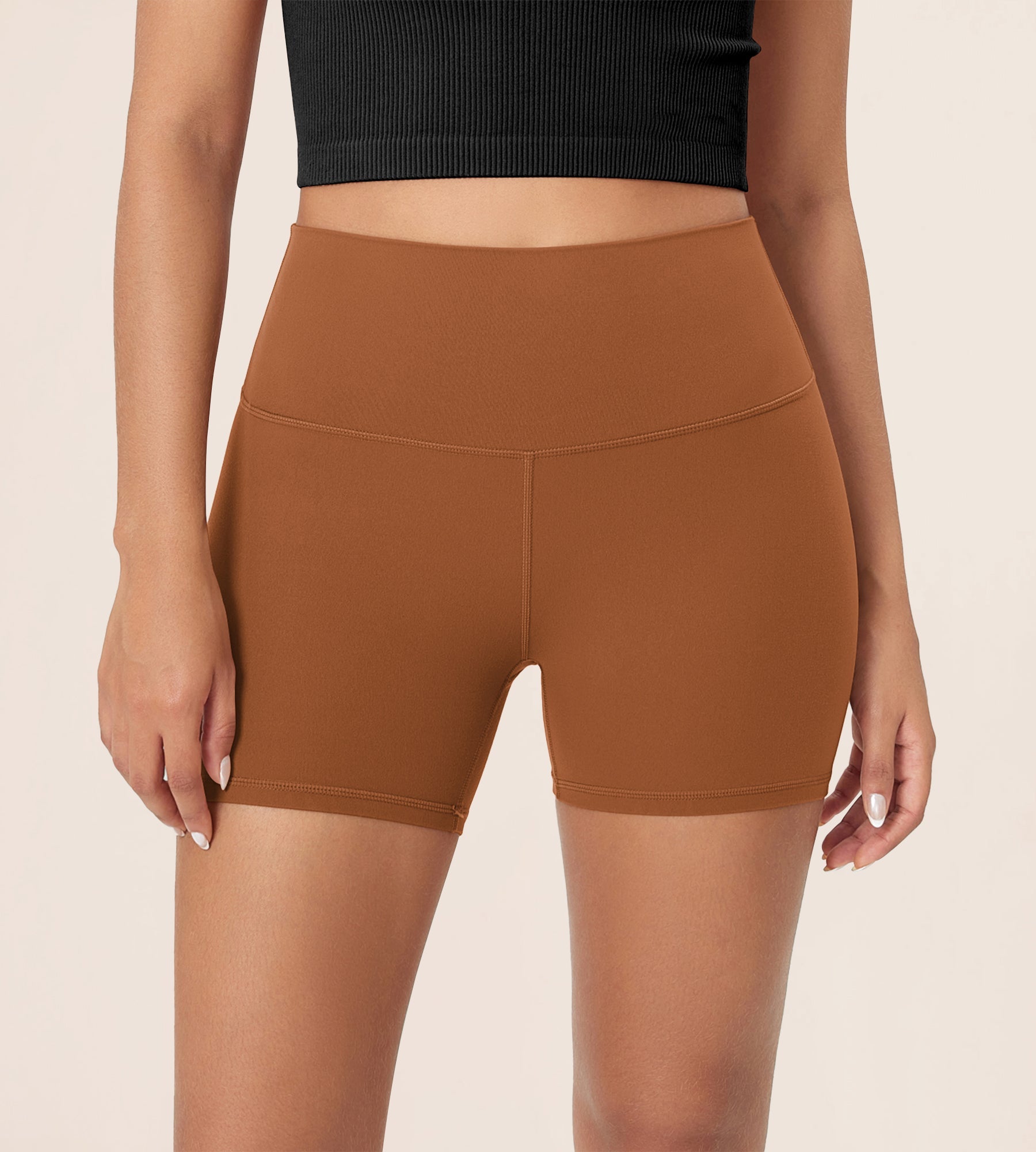 4 ODCLOUD Lounge Yoga High Waist Buttery Soft Biker Shorts - ododos