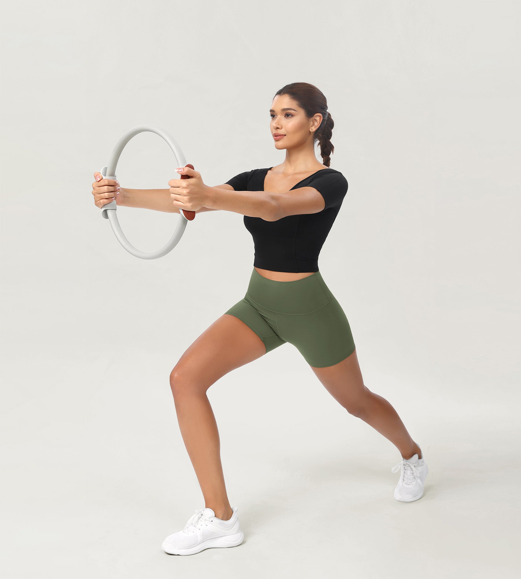 4 ODCLOUD Lounge Yoga High Waist Buttery Soft Biker Shorts - ododos