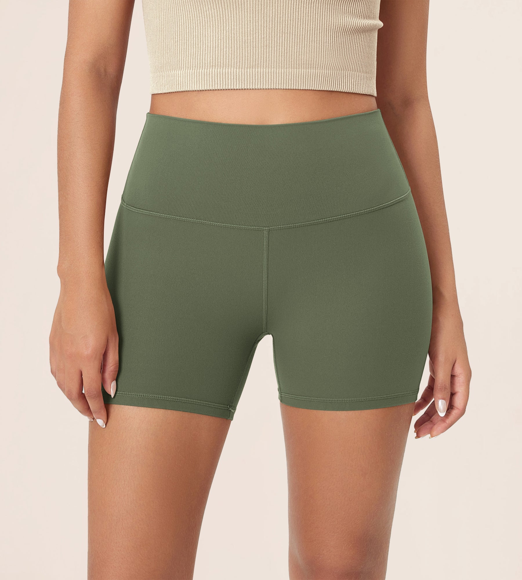 4 ODCLOUD Lounge Yoga High Waist Buttery Soft Biker Shorts - ododos