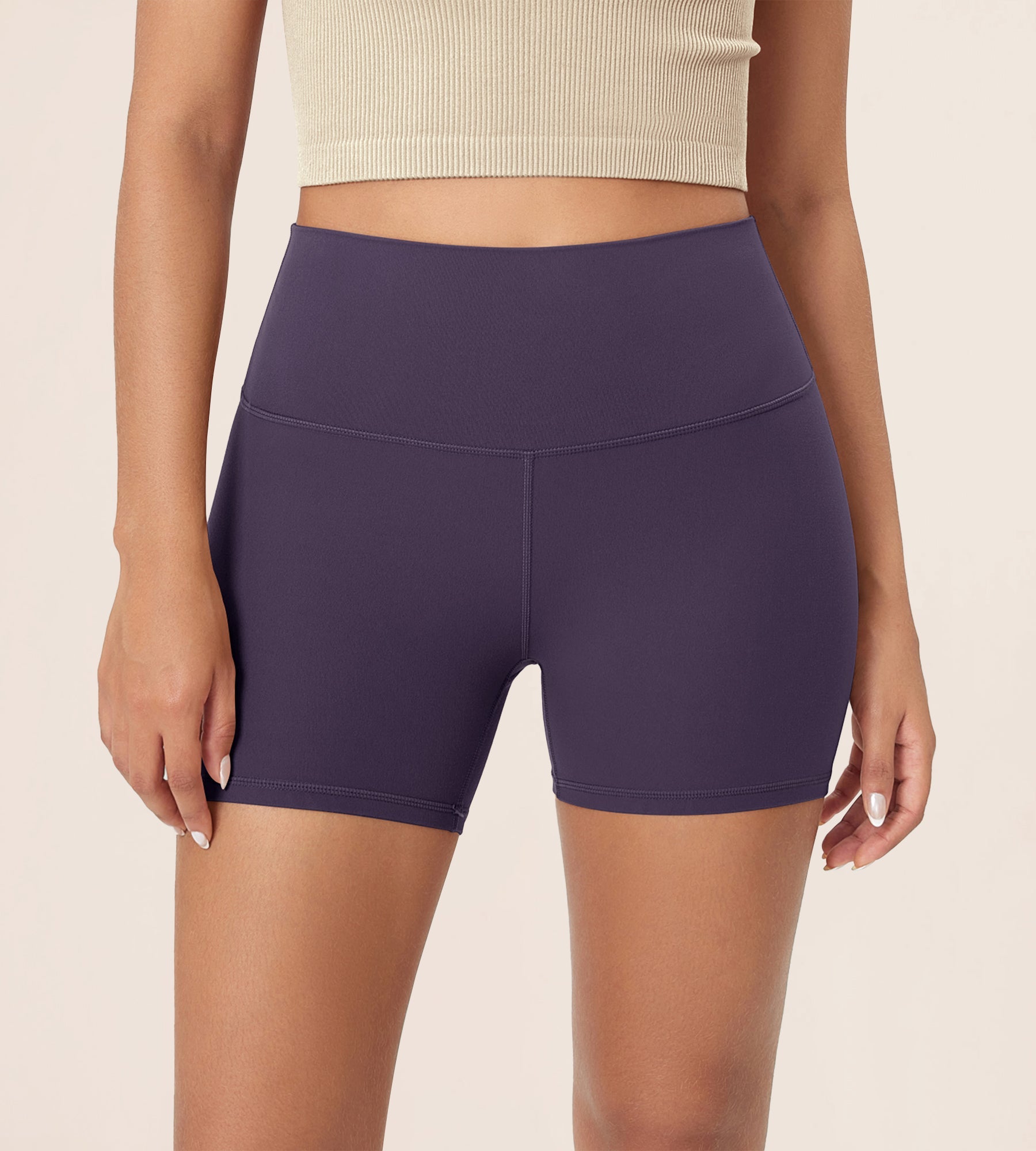 4 ODCLOUD Lounge Yoga High Waist Buttery Soft Biker Shorts - ododos