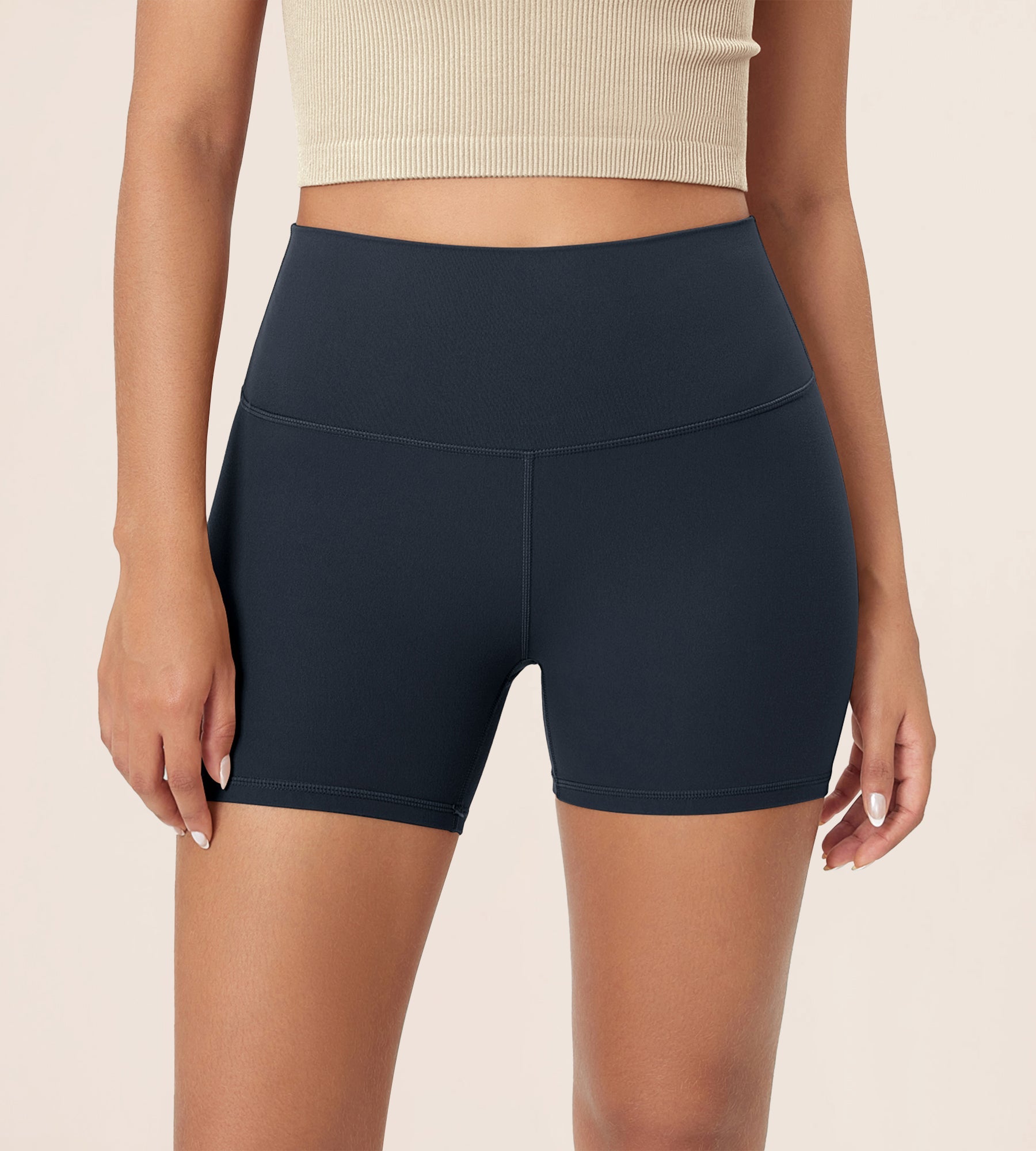 4 ODCLOUD Lounge Yoga High Waist Buttery Soft Biker Shorts - ododos