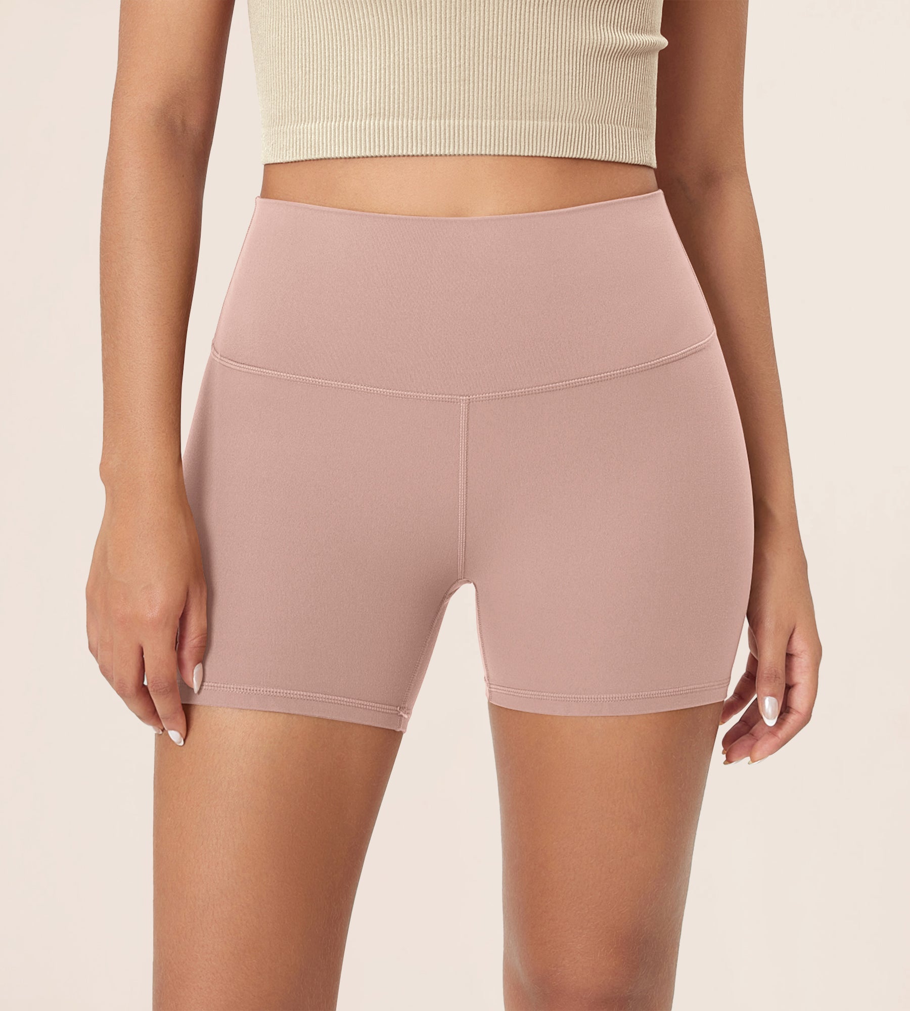 4 ODCLOUD Lounge Yoga High Waist Buttery Soft Biker Shorts - ododos