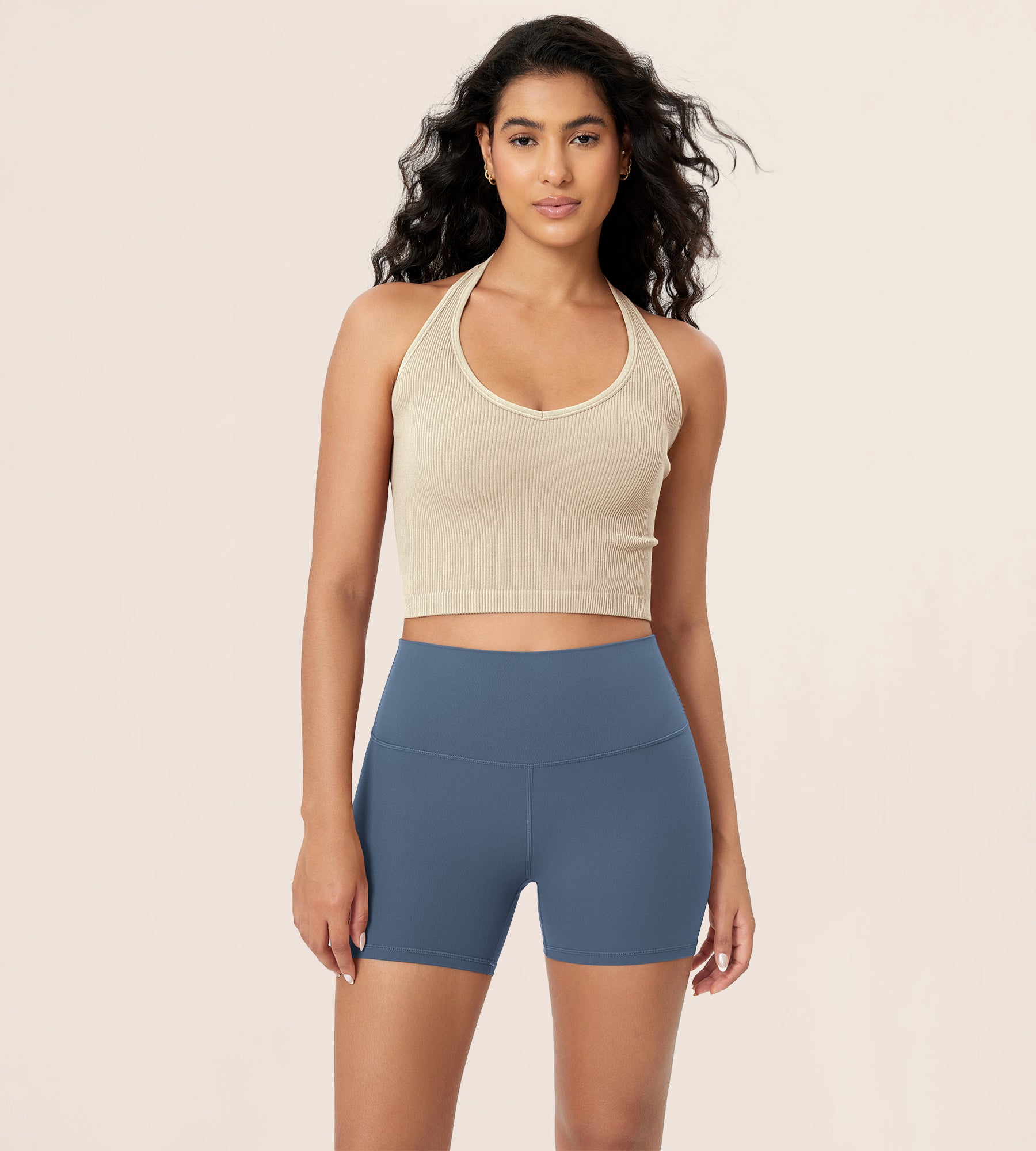 4" ODCLOUD Lounge Yoga High Waist Buttery Soft Biker Shorts - ododos