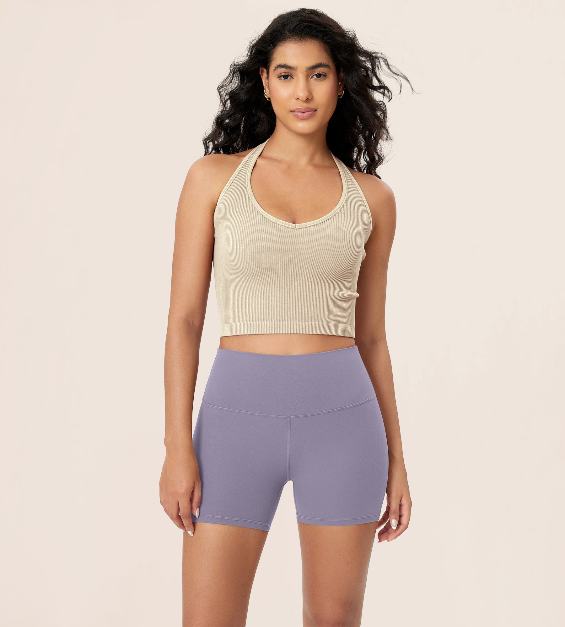 4 ODCLOUD Lounge Yoga High Waist Buttery Soft Biker Shorts - ododos